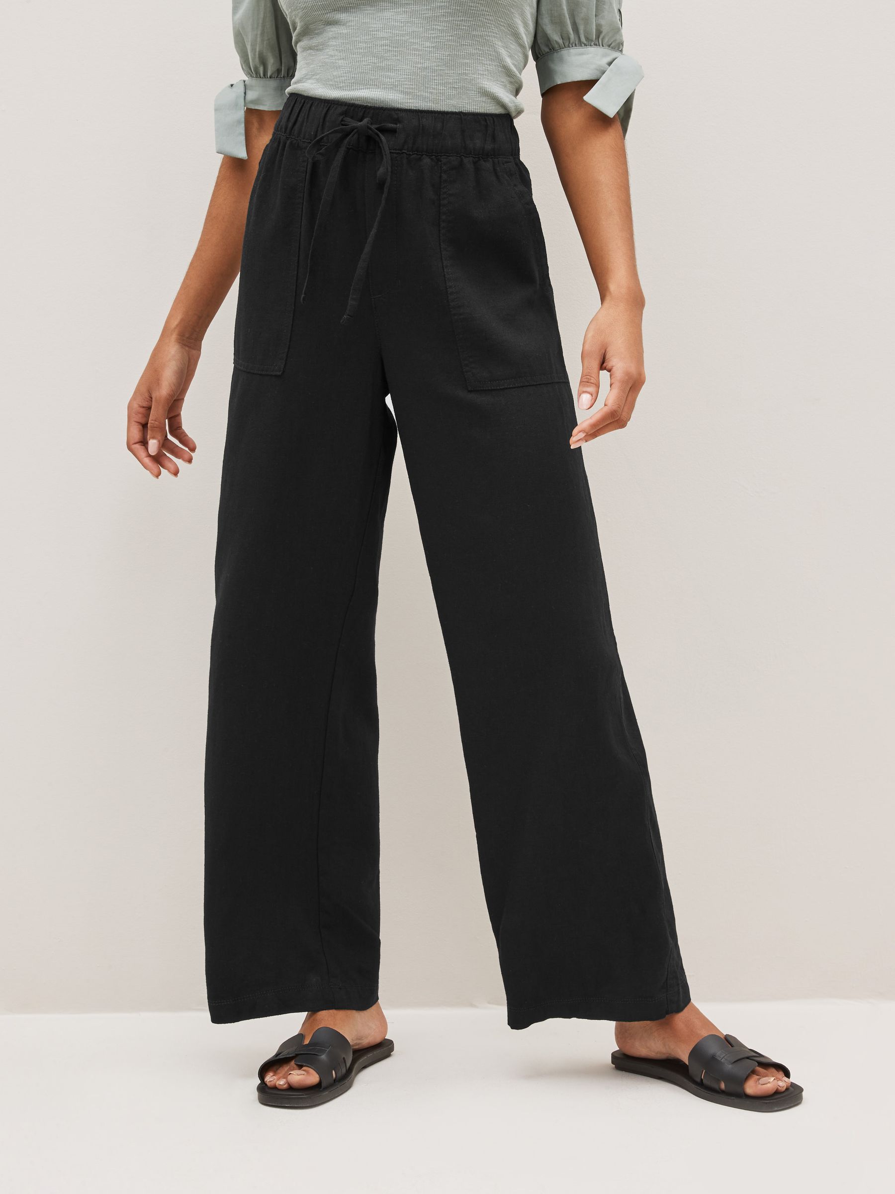 Gap ladies linen trousers online