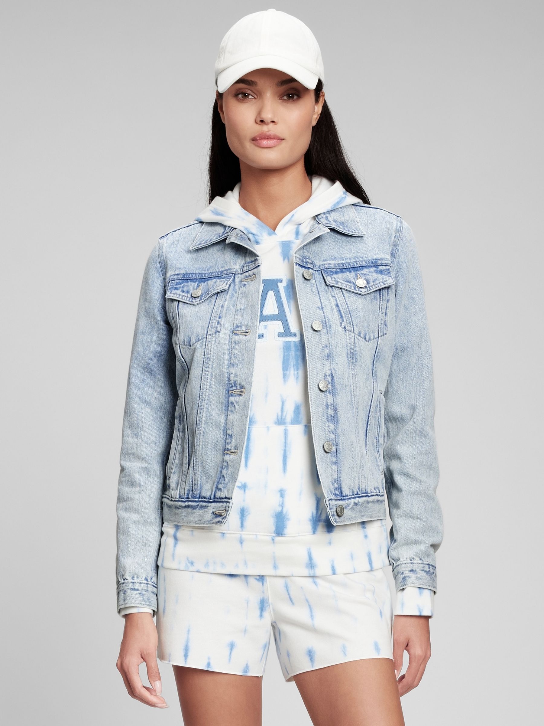 Women denim jacket online sales