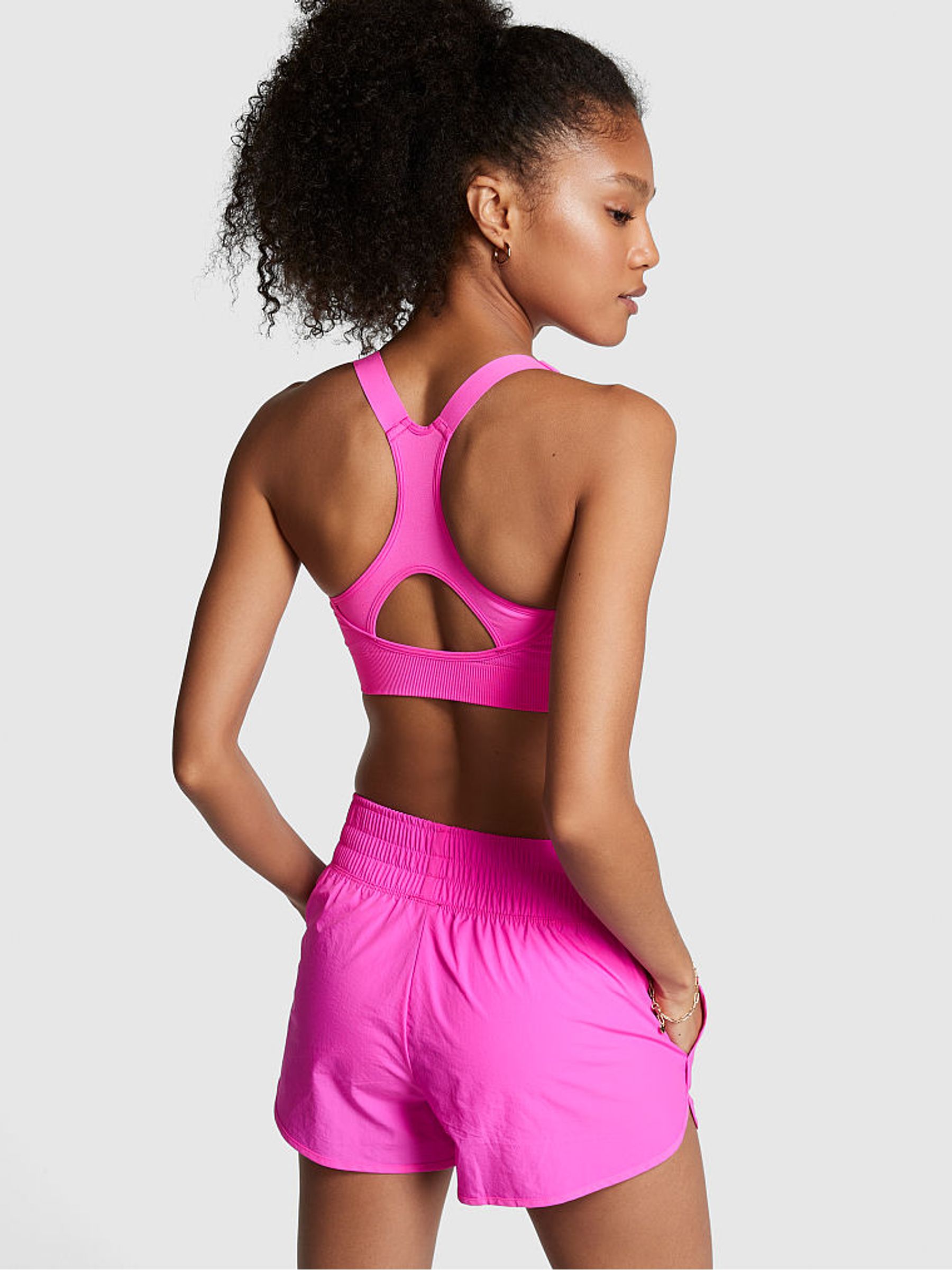 Victoria's secret pink high waisted shorts cheap