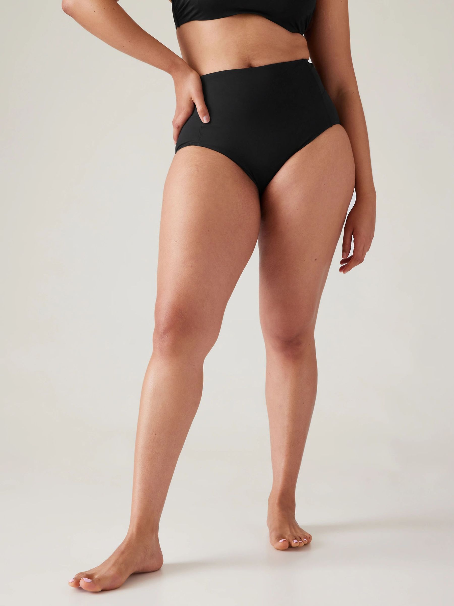 Buy Athleta Black Essential Ultra High Waist Swim Bottom from the Gap online shop