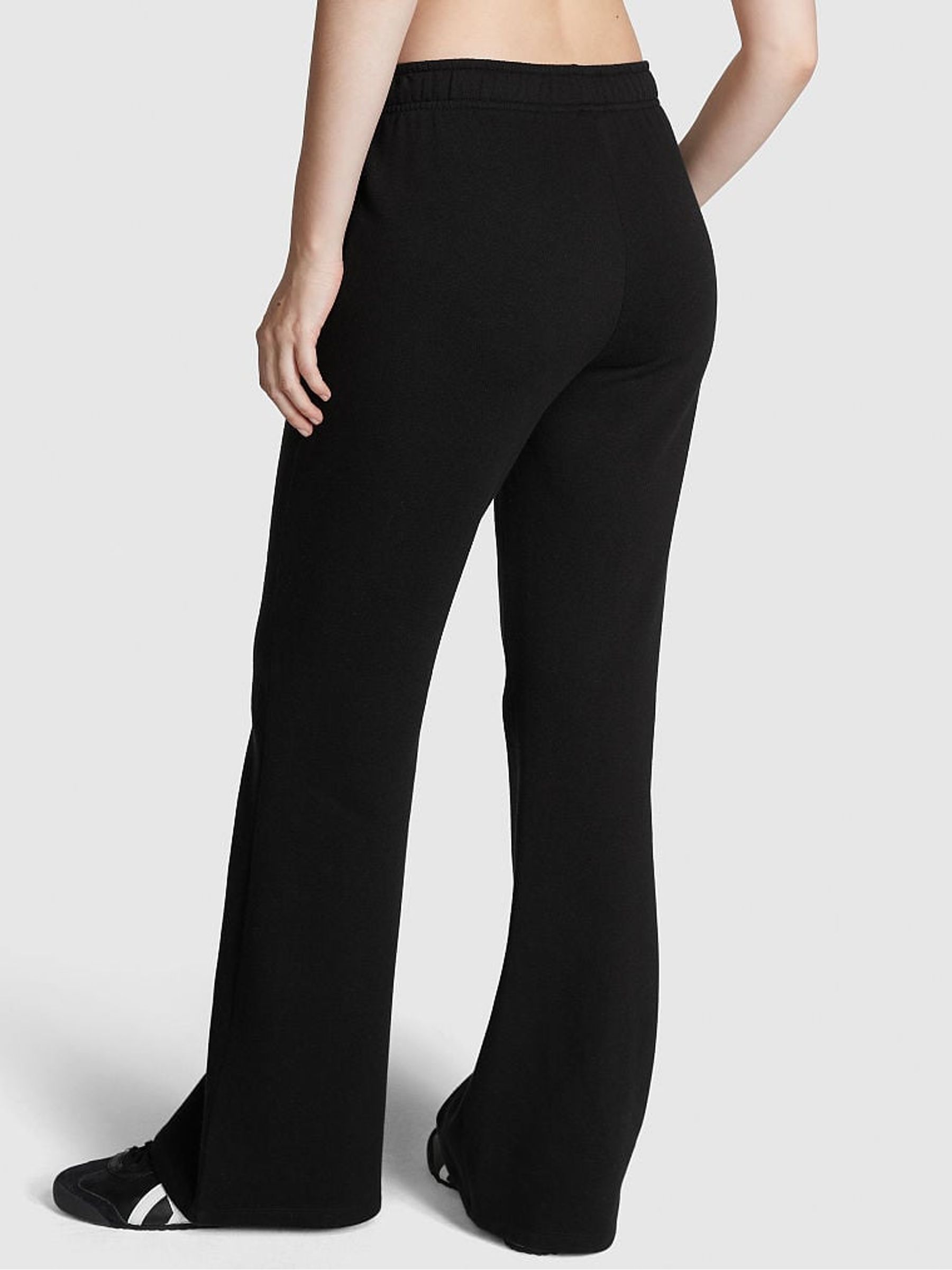 Buy Victoria s Secret Pure Black Flared Joggers from the Victoria s Secret UK online shop