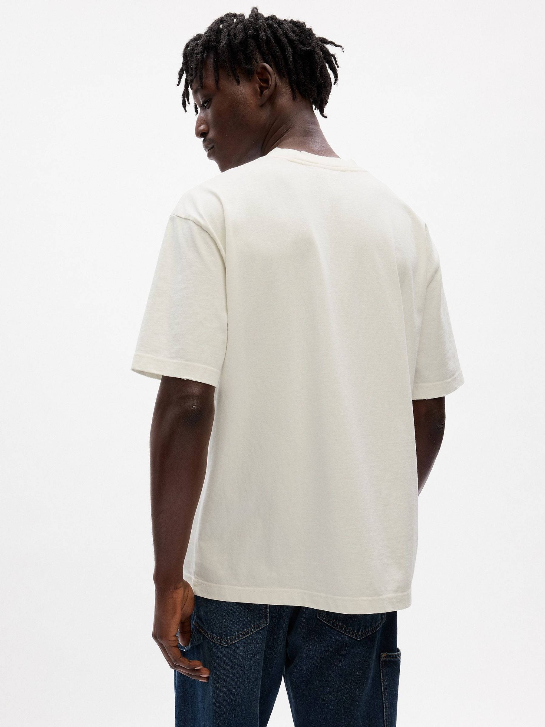 Buy White Unisex Sean Wotherspoon Graphic Short Sleeve Oversized T Shirt from the Gap online shop
