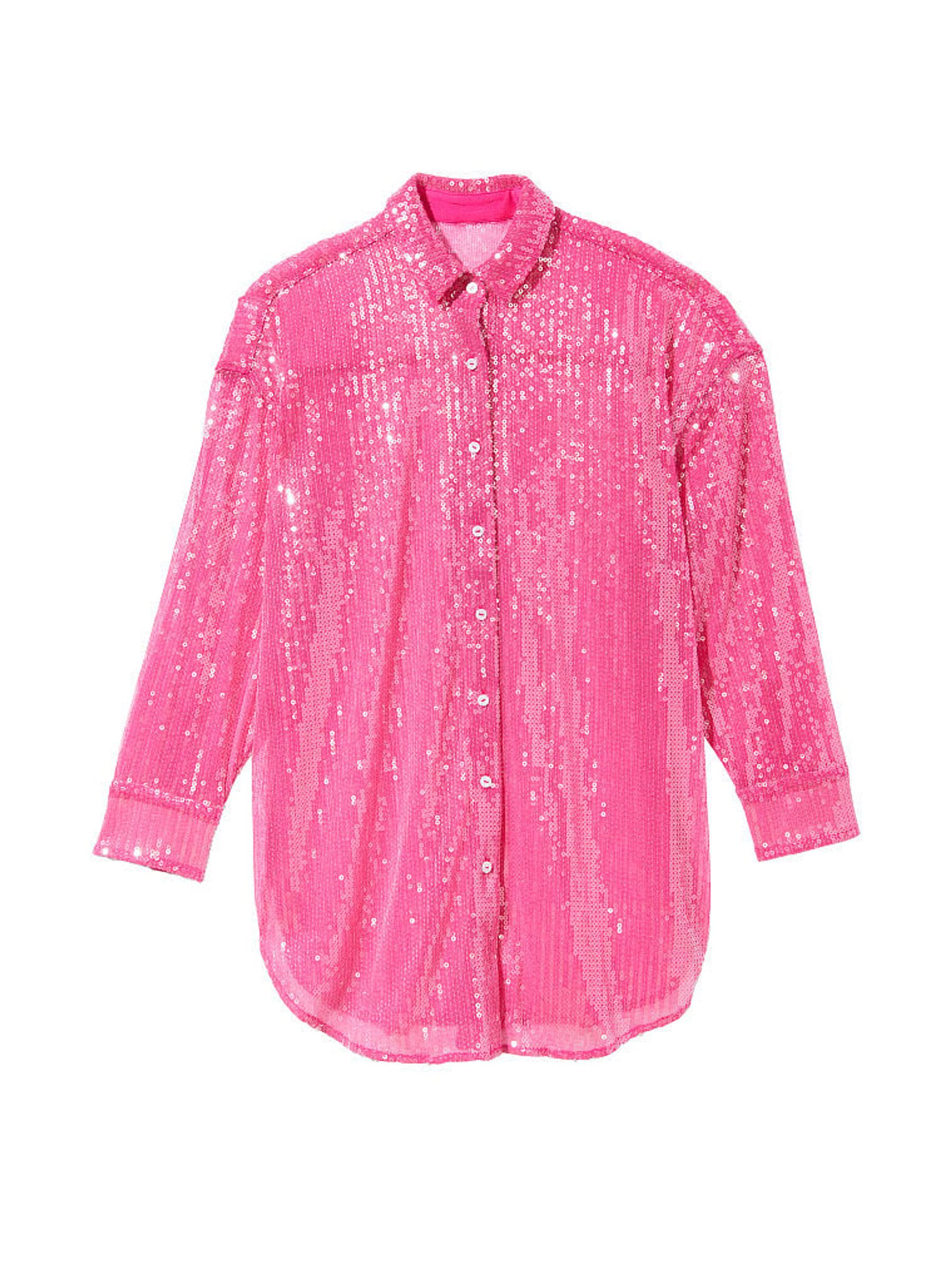 Victoria secret pink sequin shirts hot sale