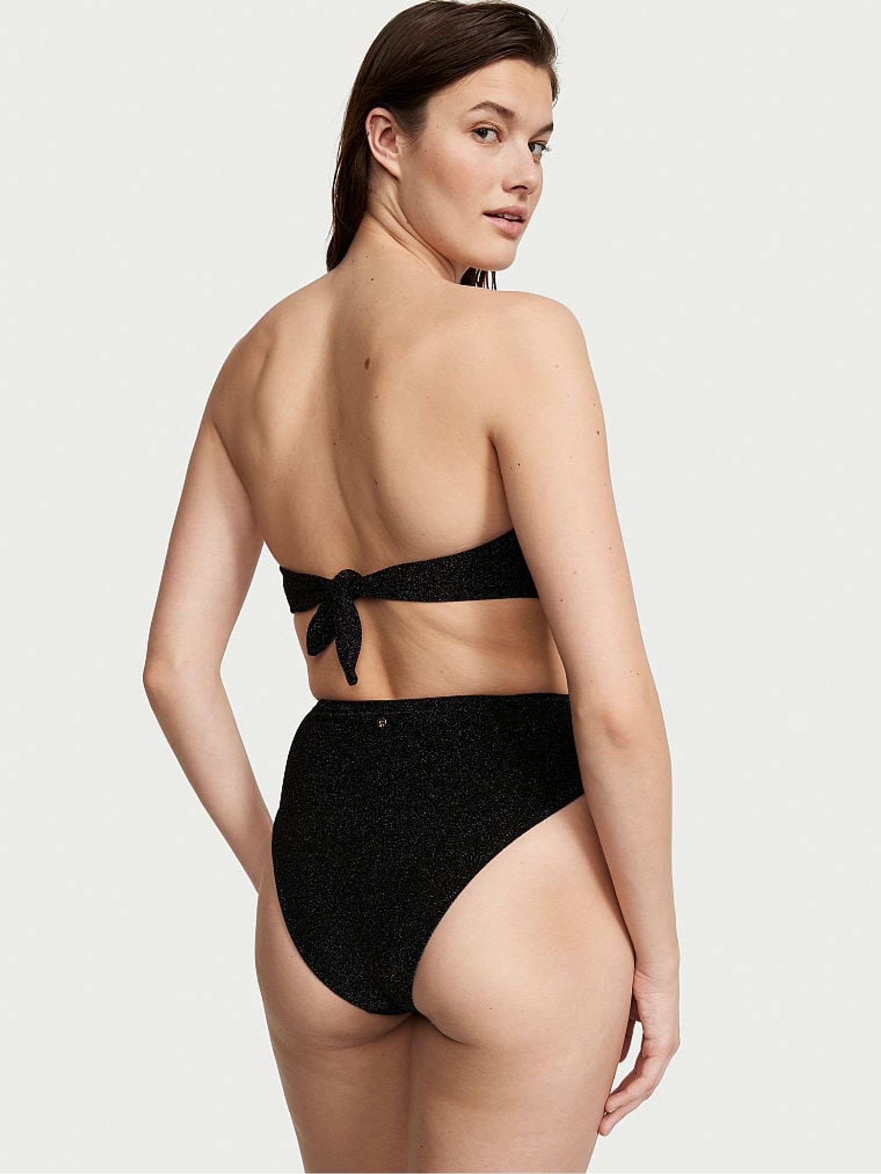 Strapless black bikini online