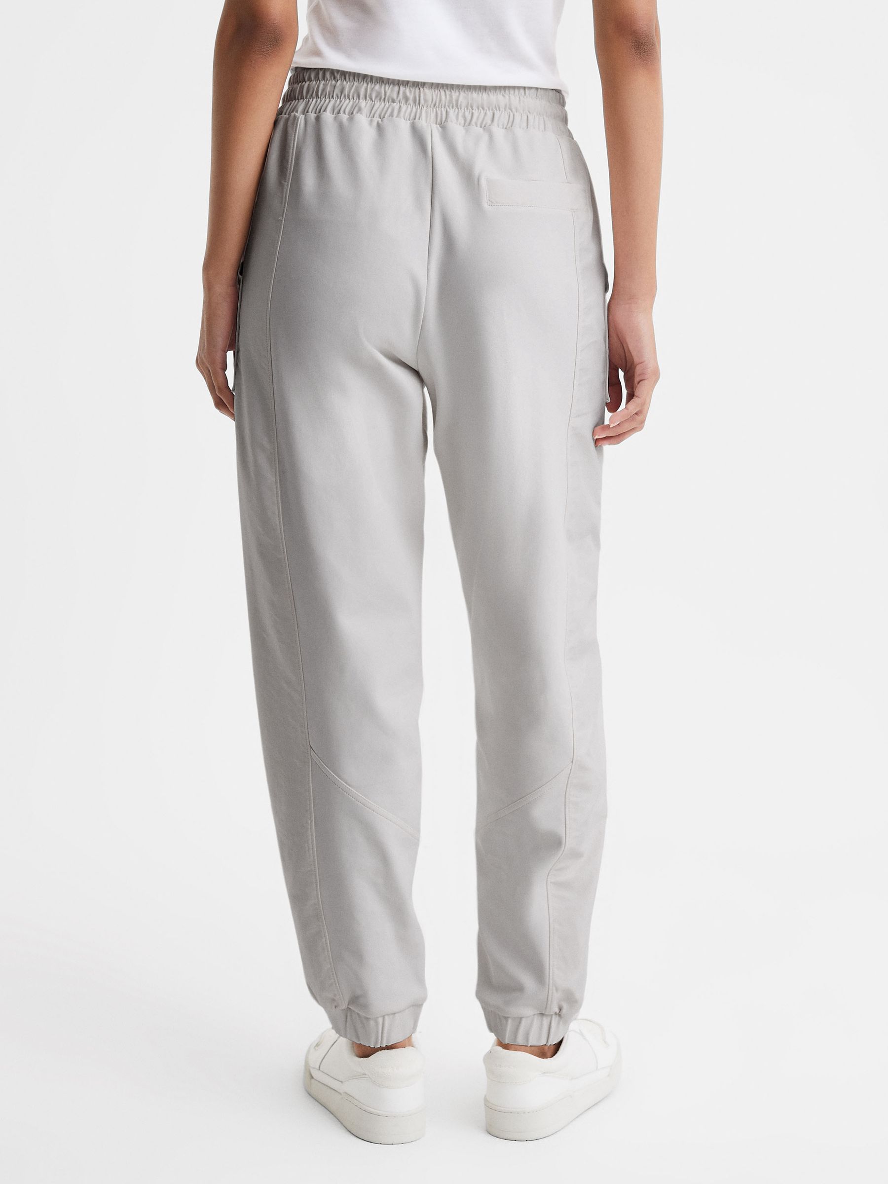 Womens grey tracksuit pants discount