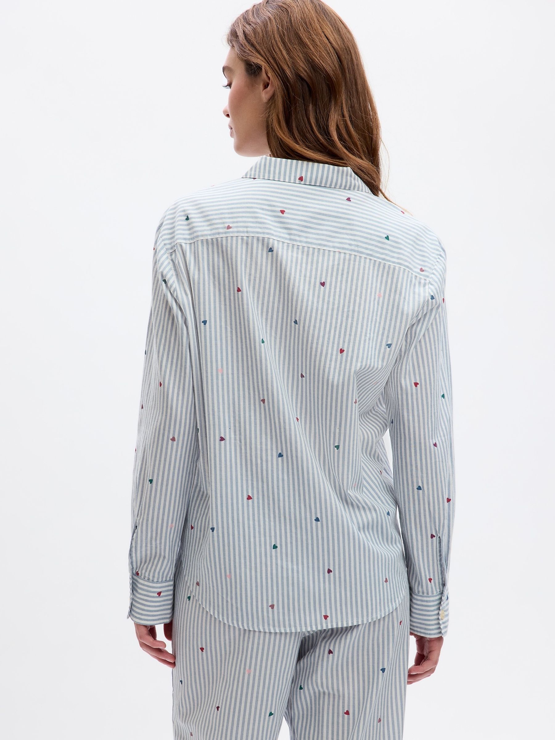 Gap poplin pajamas shop