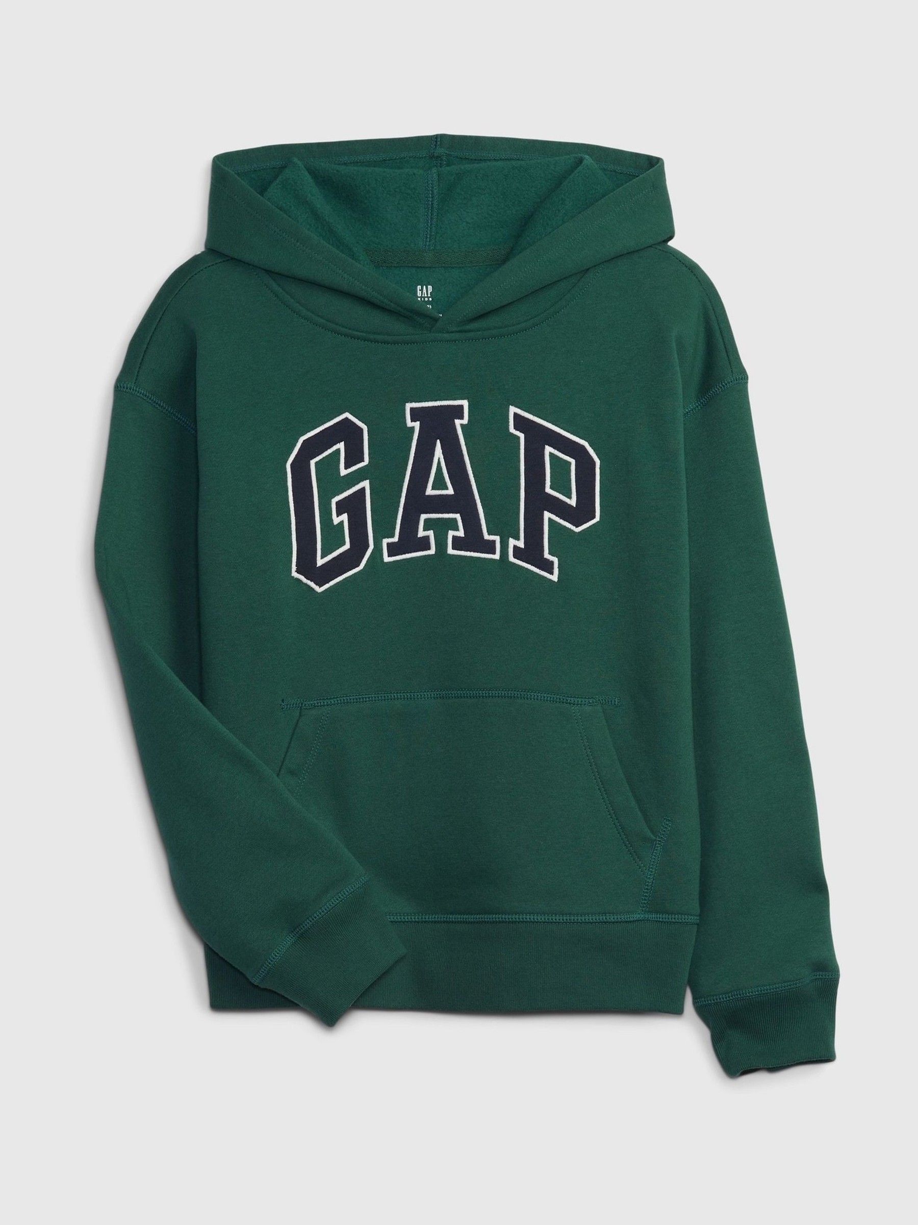 Green Arch Logo Hoodie 4 13yrs
