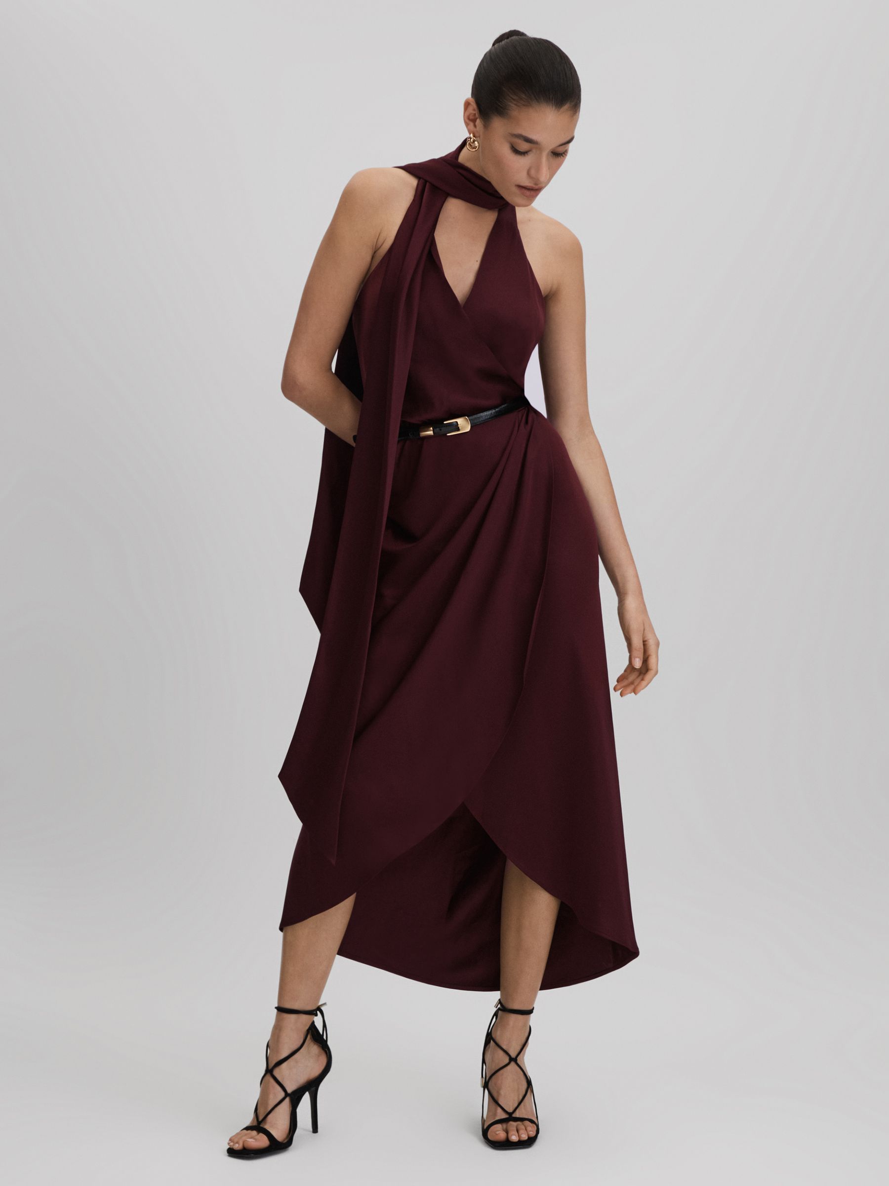 Reiss wrap dress hot sale