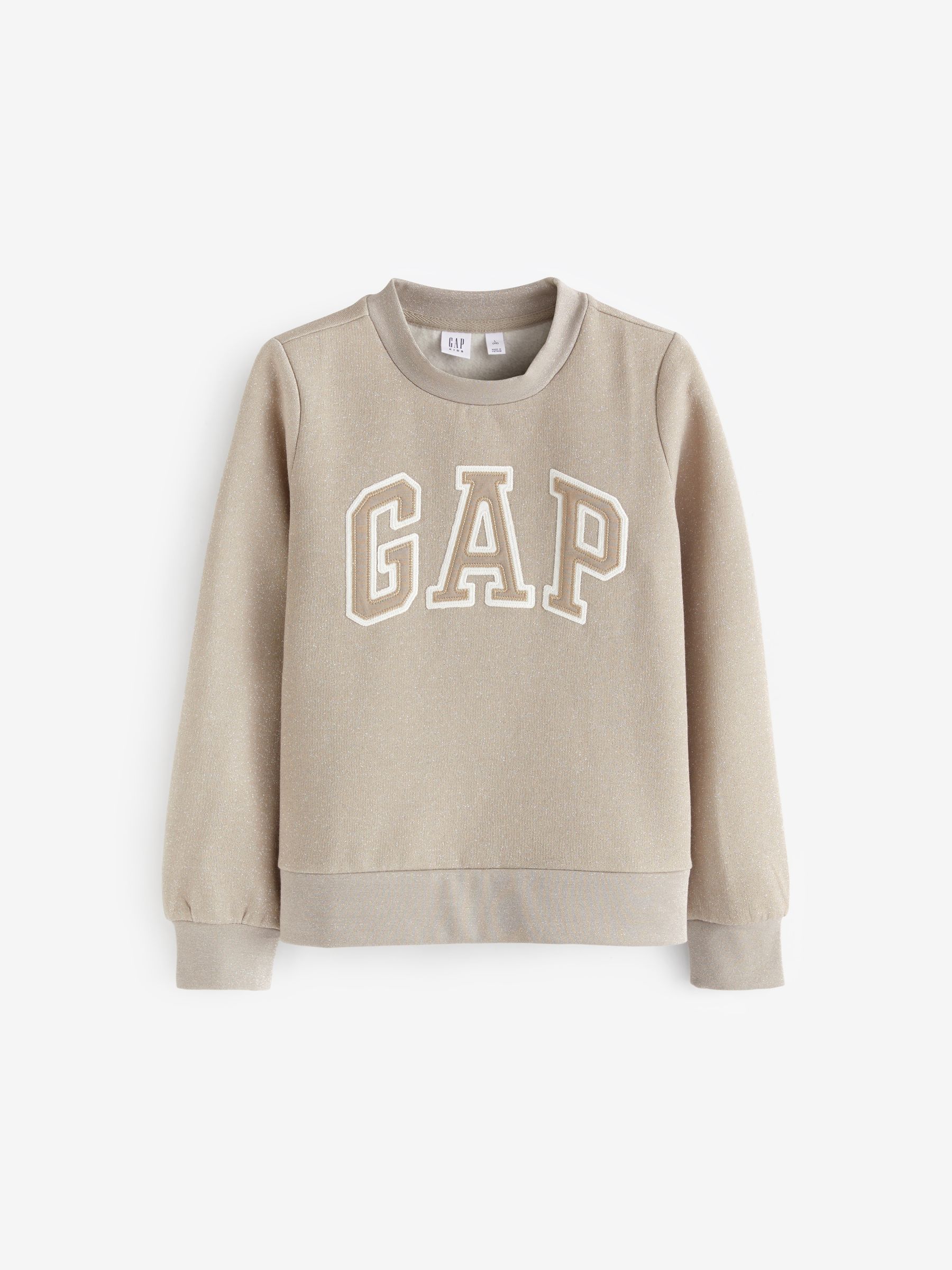 Beige Arch Logo Sweatshirt 4 13yrs
