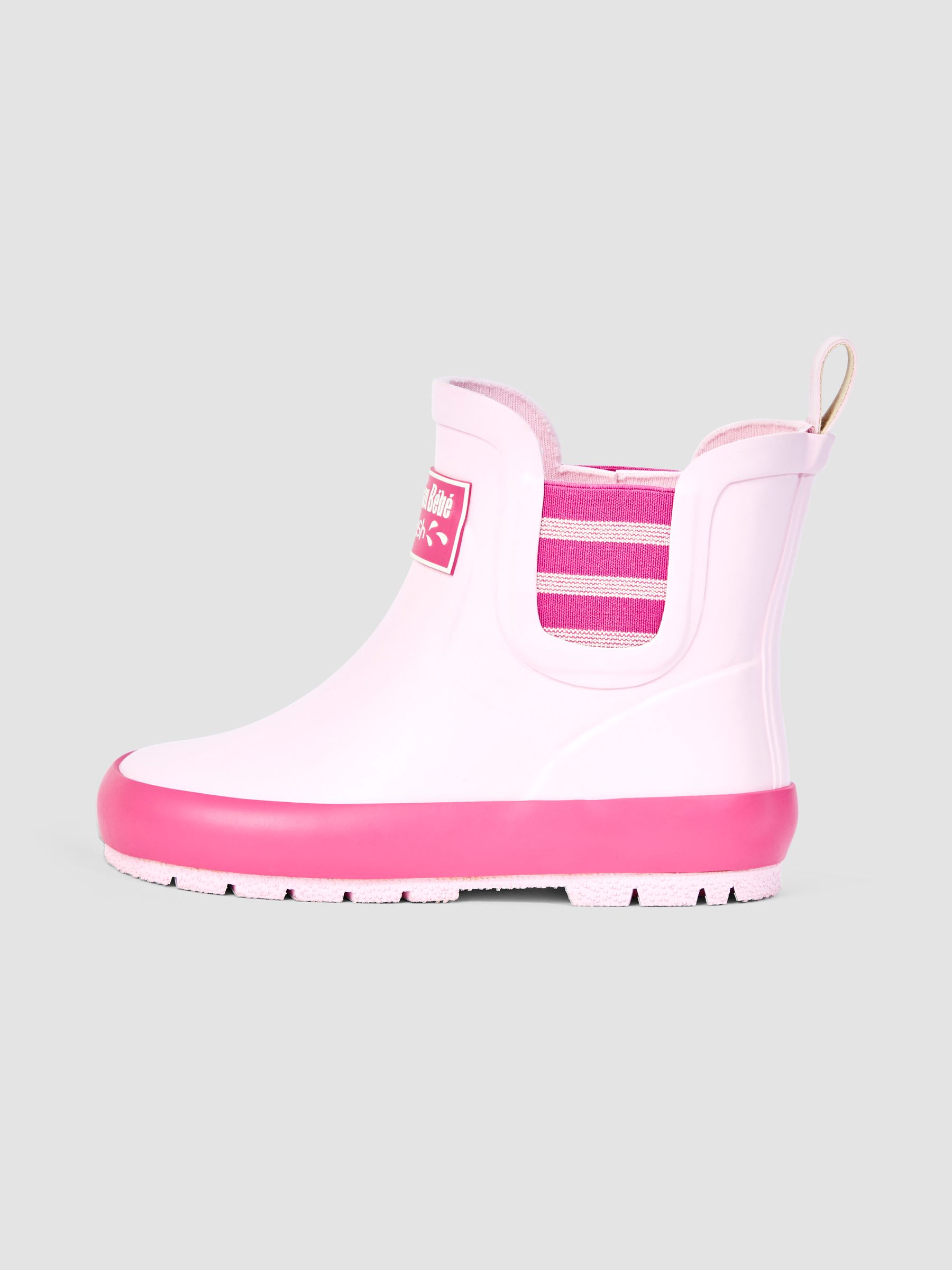 Pink ankle wellies store