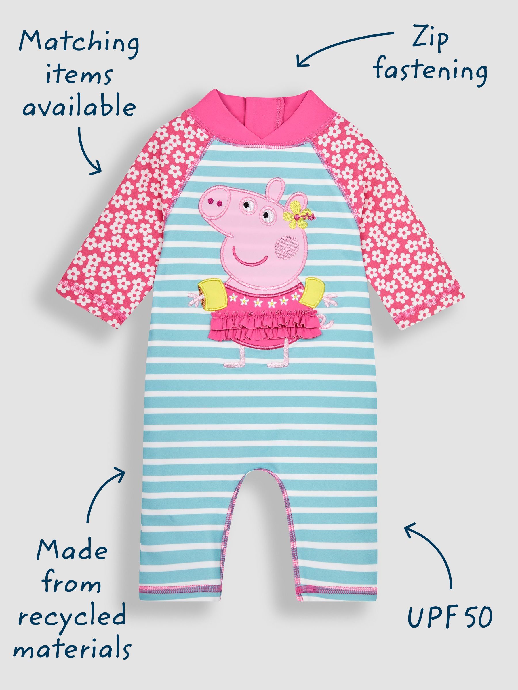 Peppa pig sunsafe suit best sale