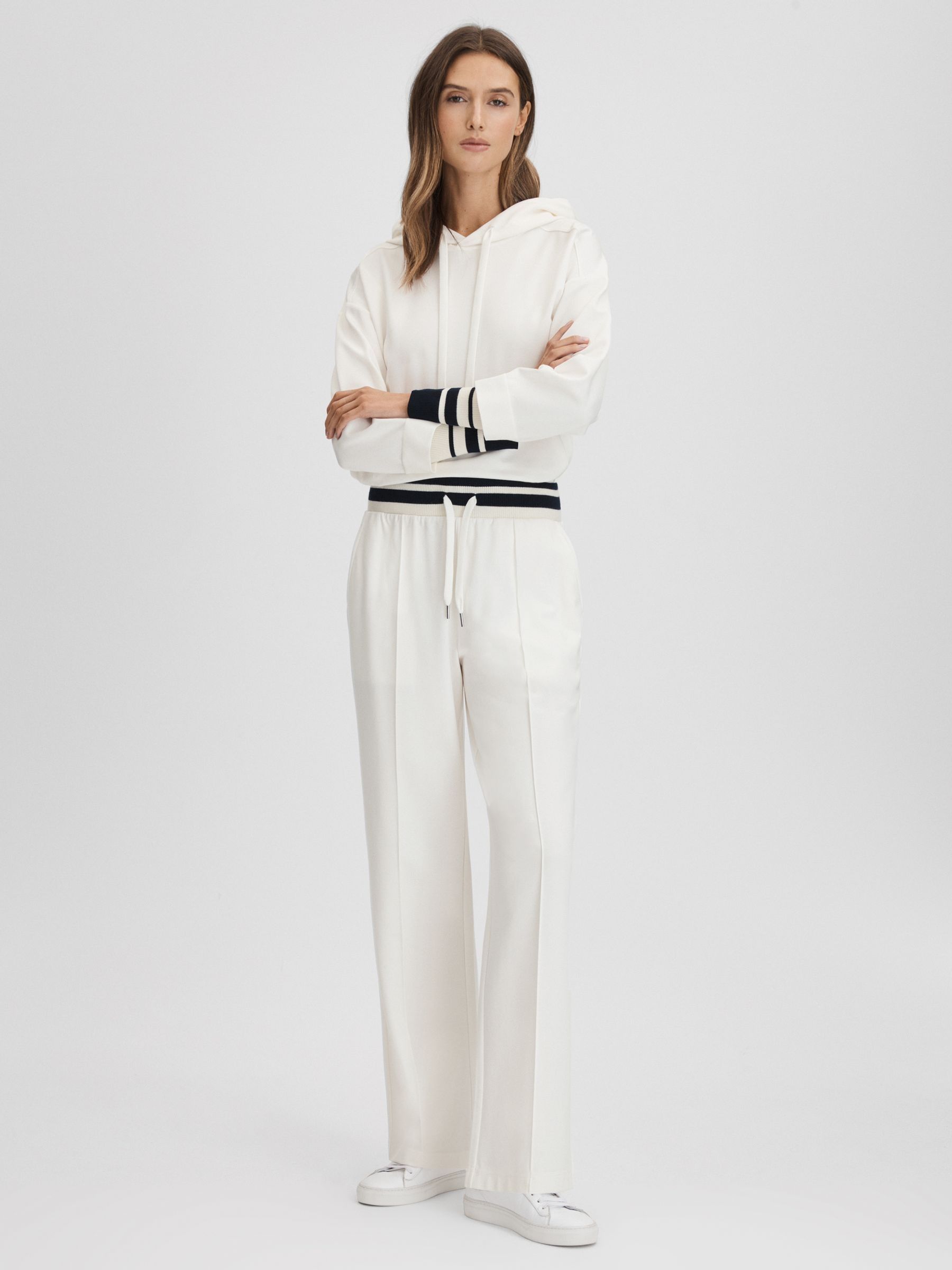 Striped sweatpants womens best sale