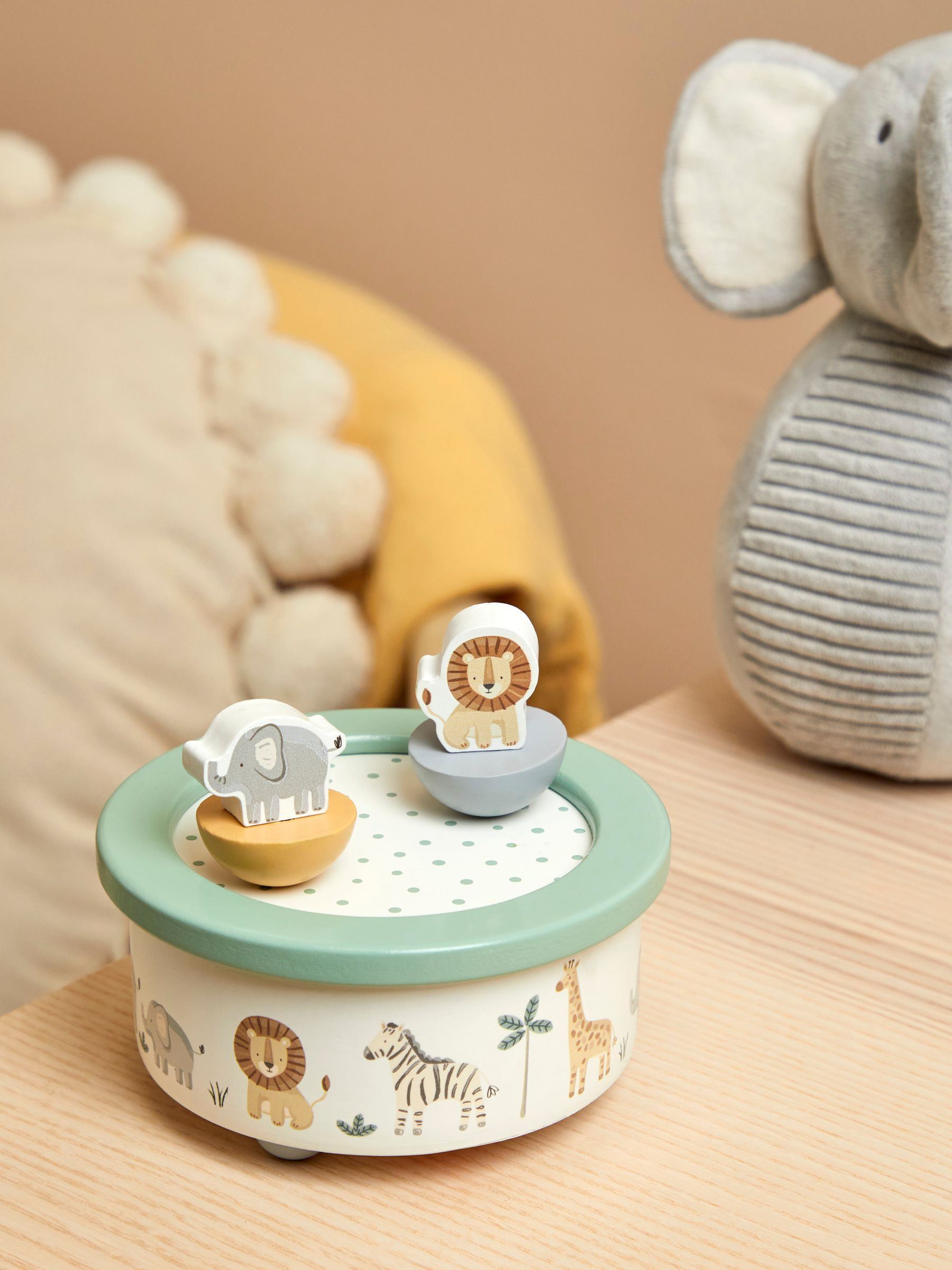 Stuffed animal music box sales