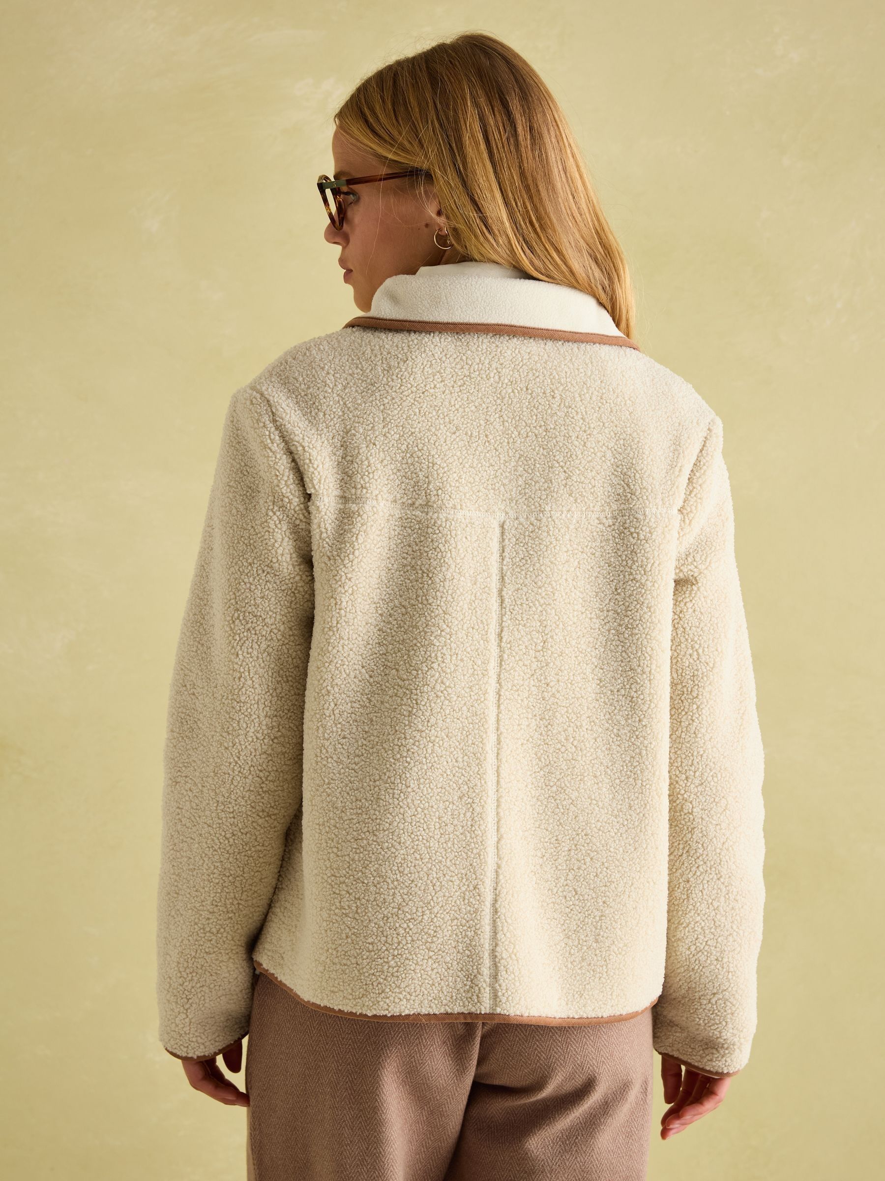 Button down fleece jacket outlet