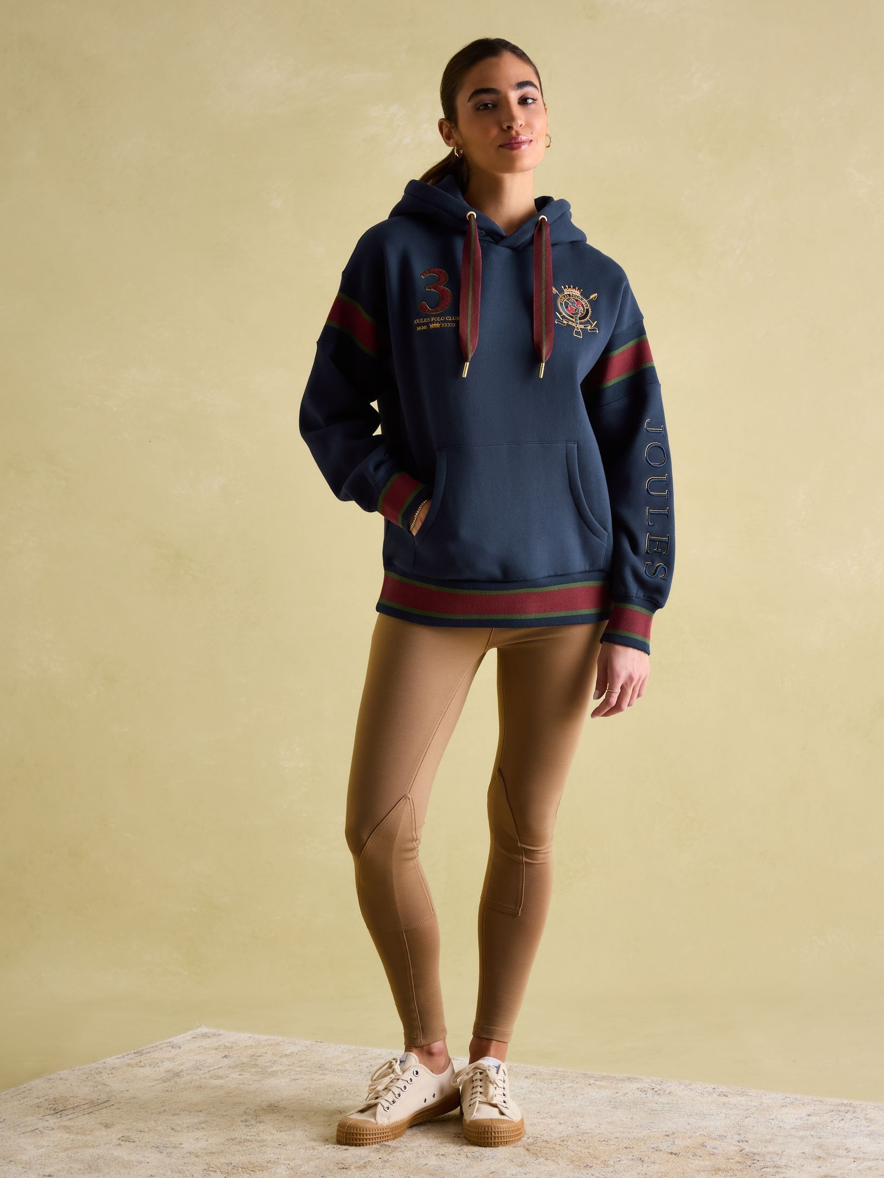 Joules navy hoodie deals
