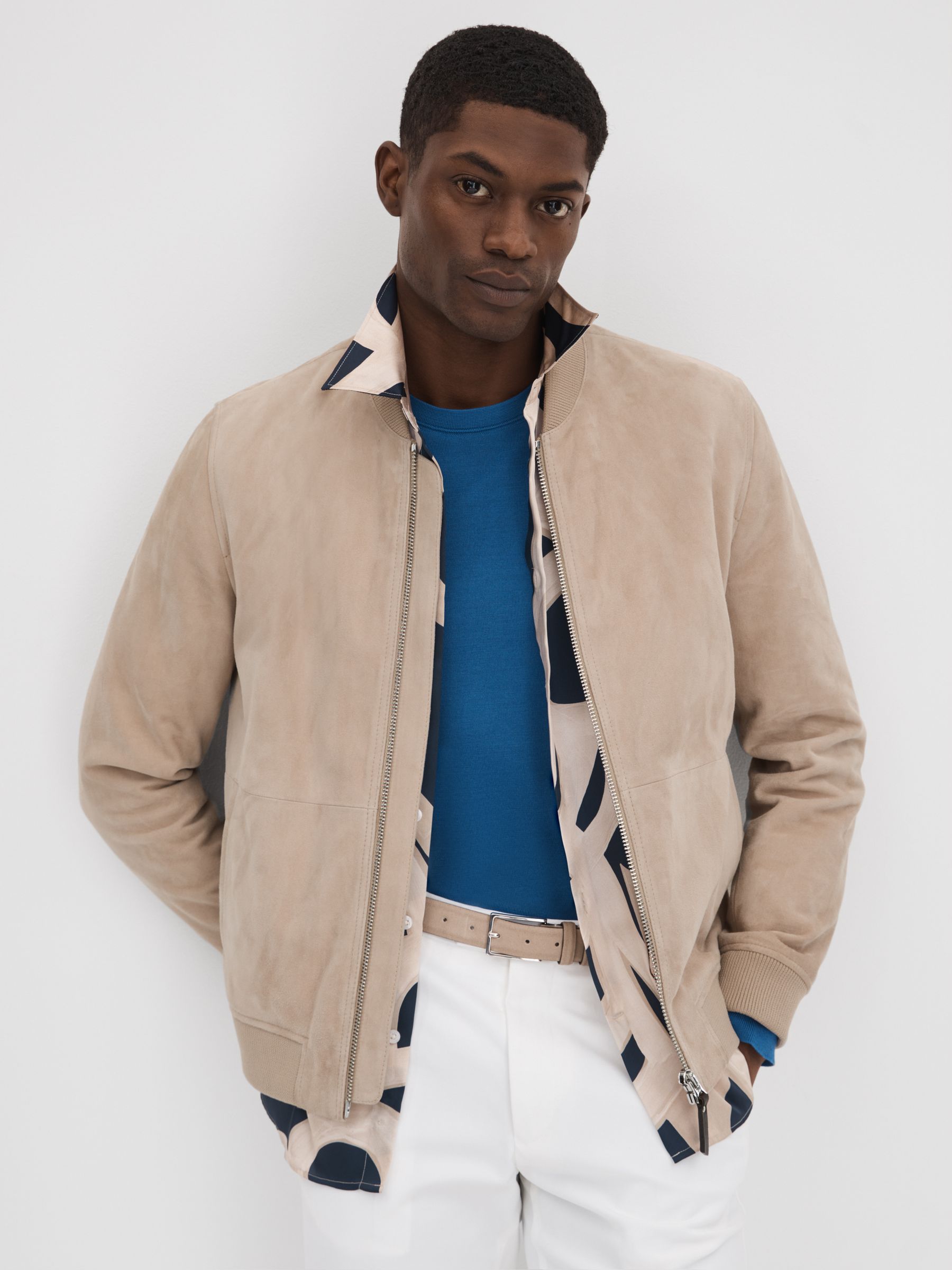 Stone bomber jacket mens store