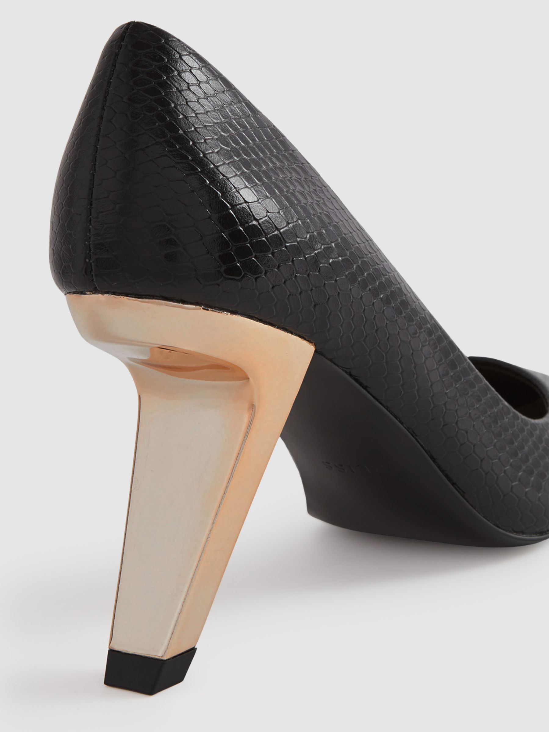 Reiss black heels hotsell