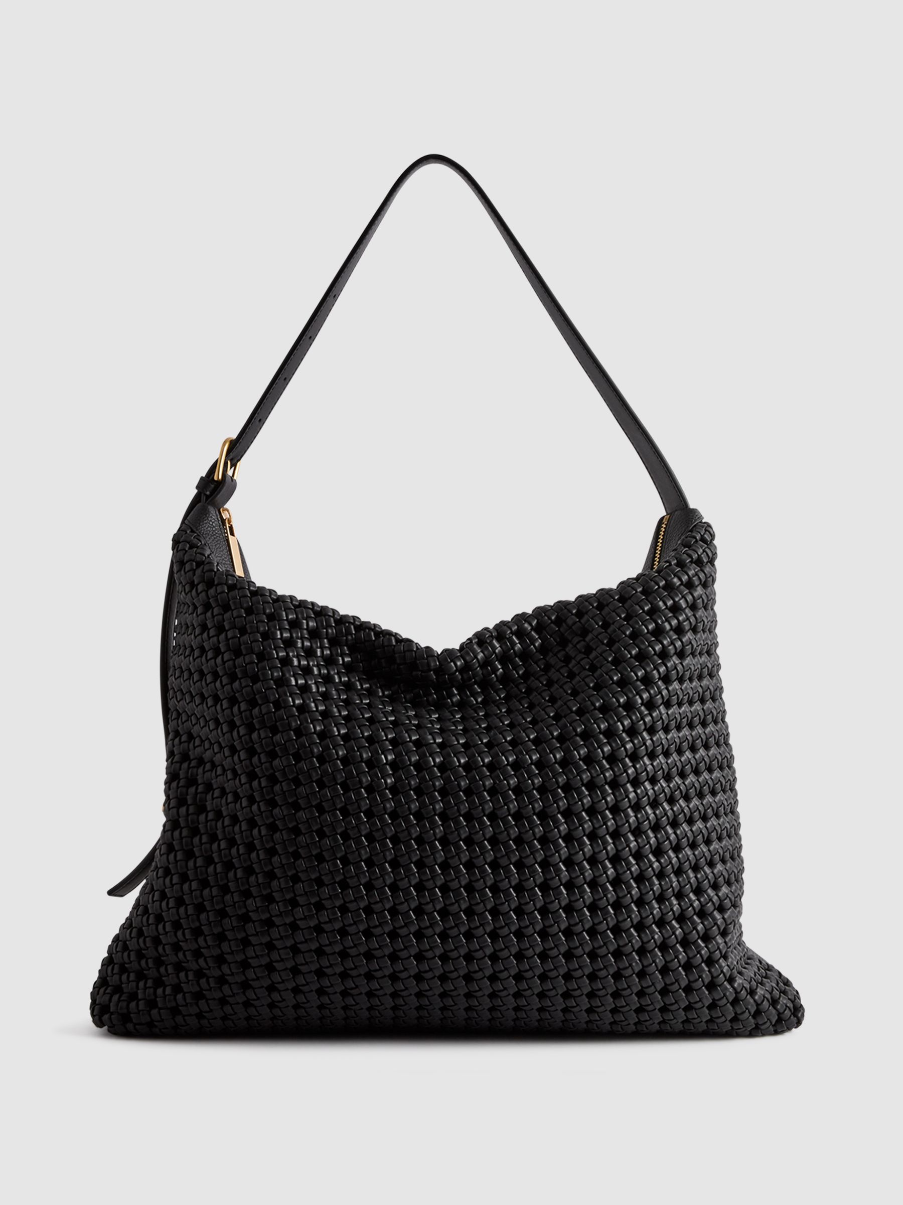 Woven bag leather store