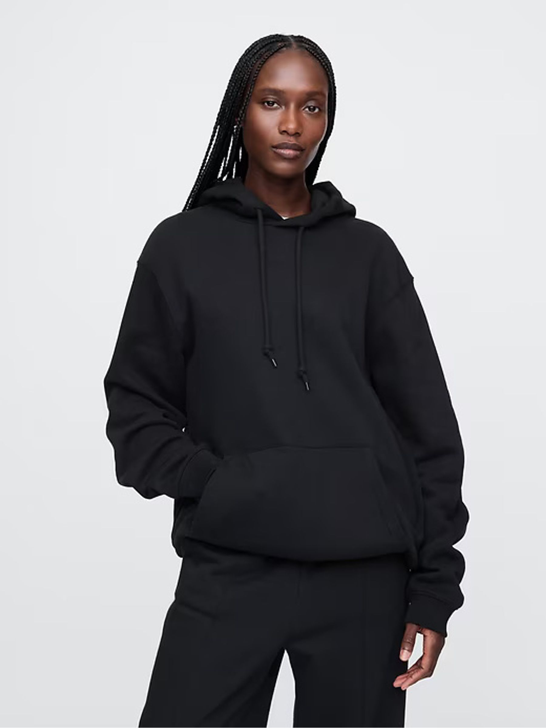 Black Vintage Soft Hoodie Gap