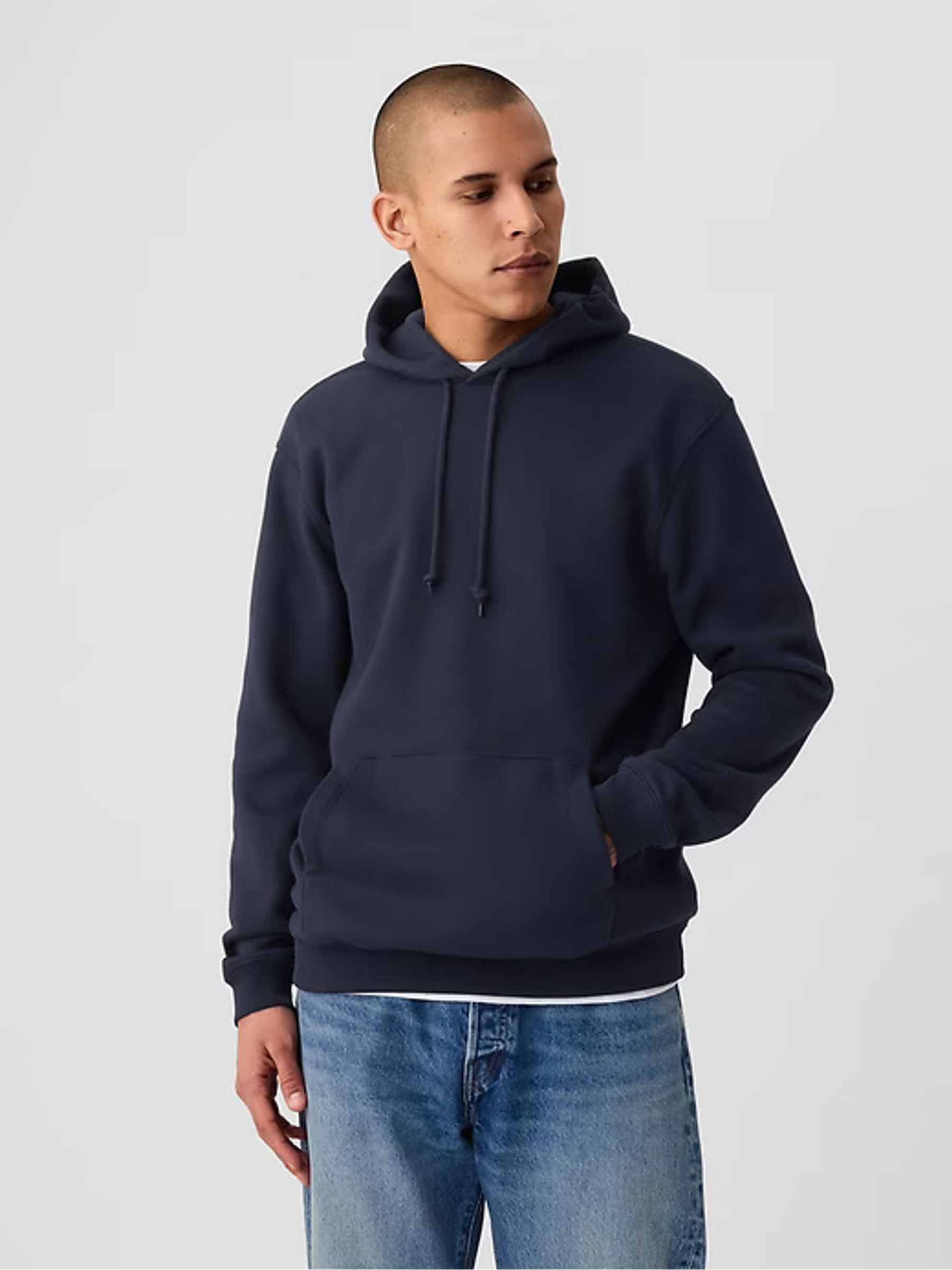 Buy Navy Blue Vintage Soft Overhead Hoodie from the Gap online shop