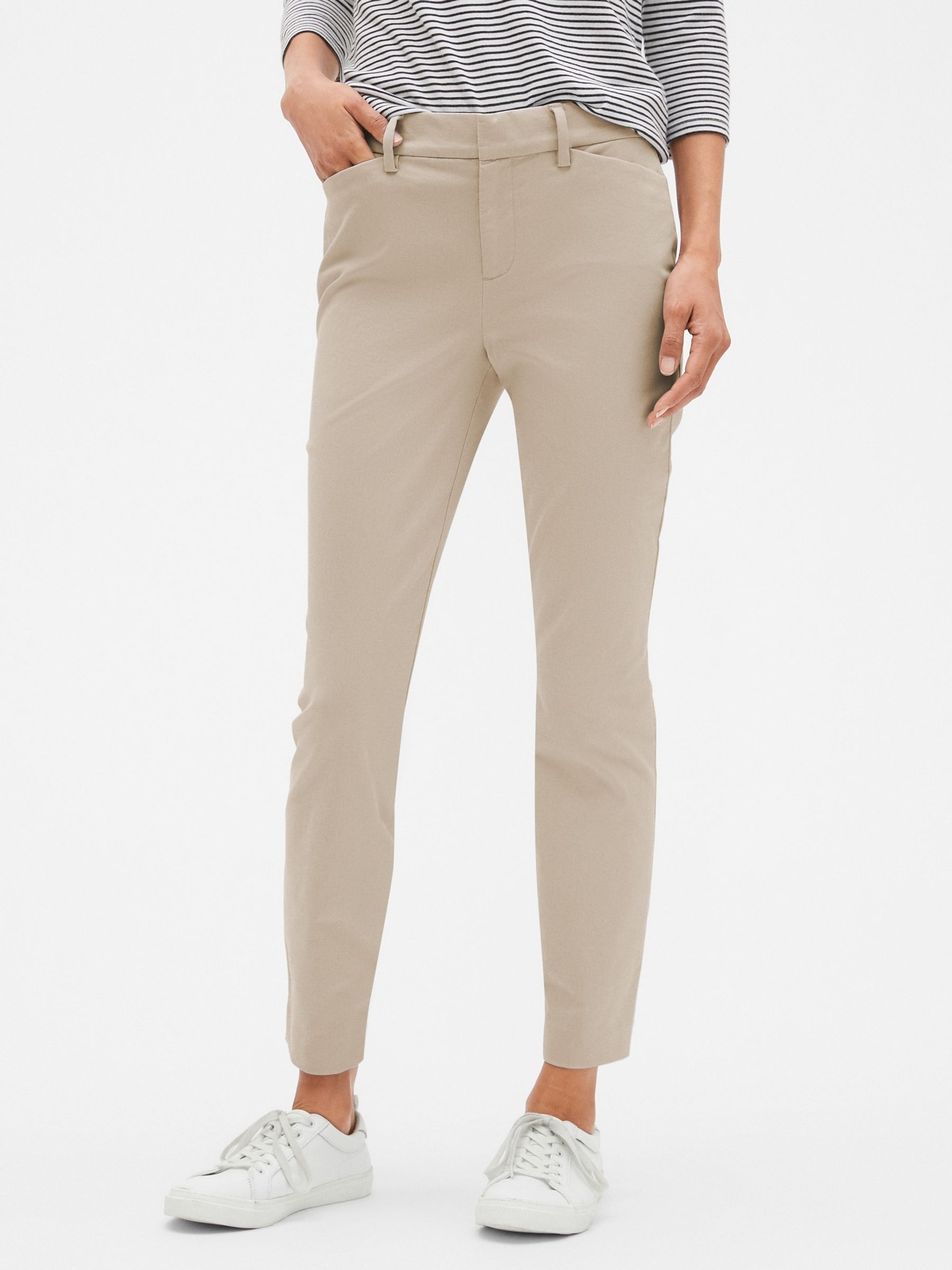 Skinny ankle pants gap top