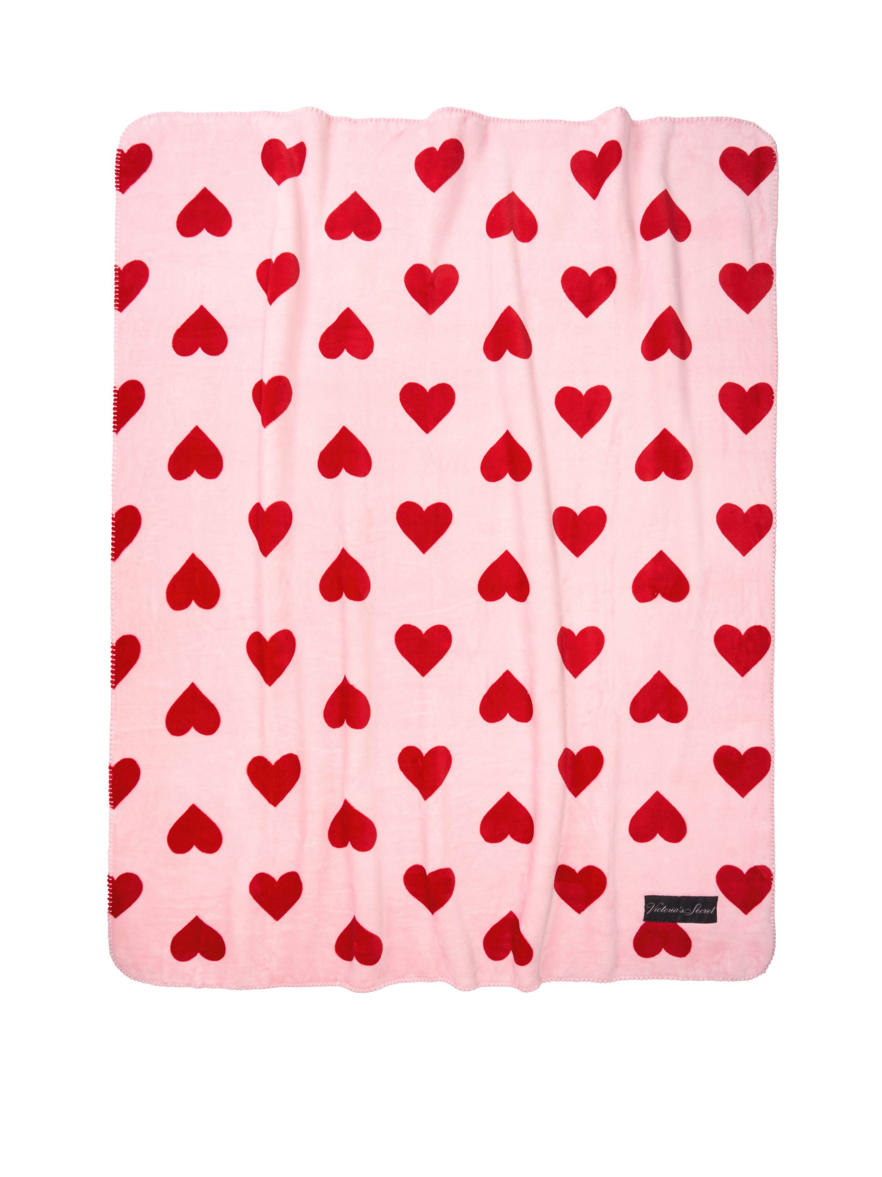 Pink heart blanket shop