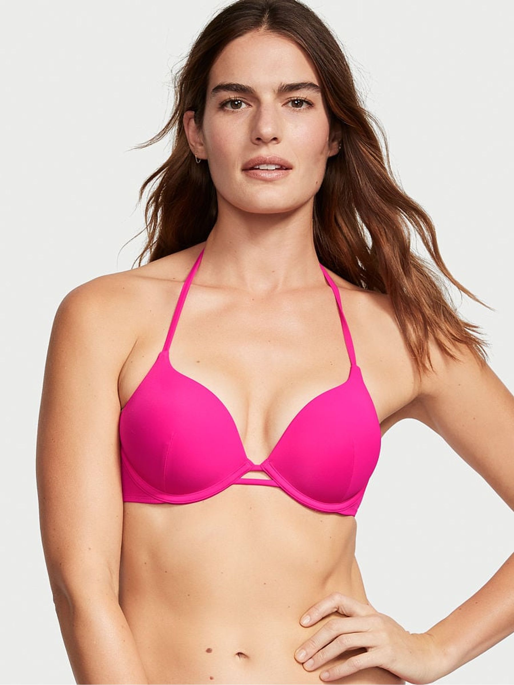 Forever Pink Push Up Swim Bikini Top