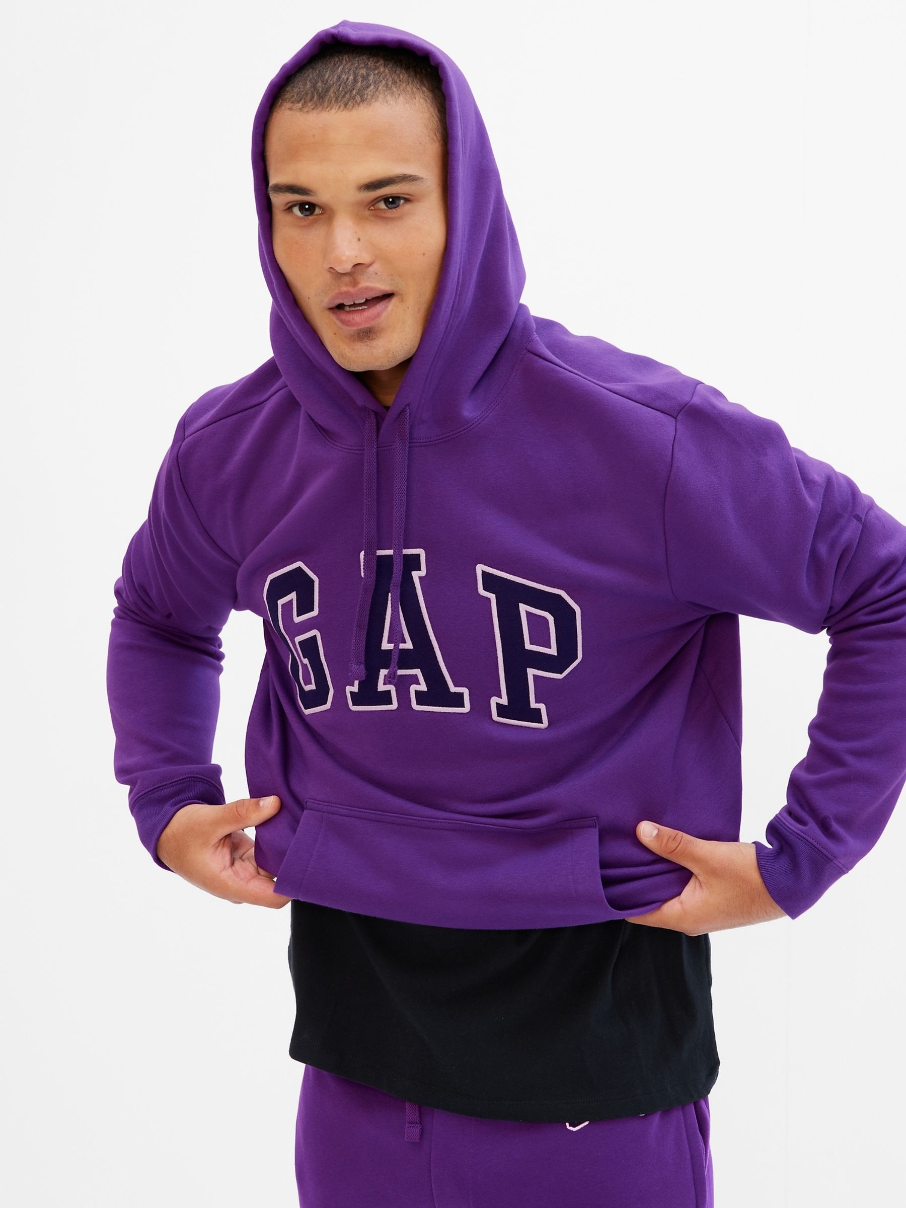 Lavender gap hoodie hot sale