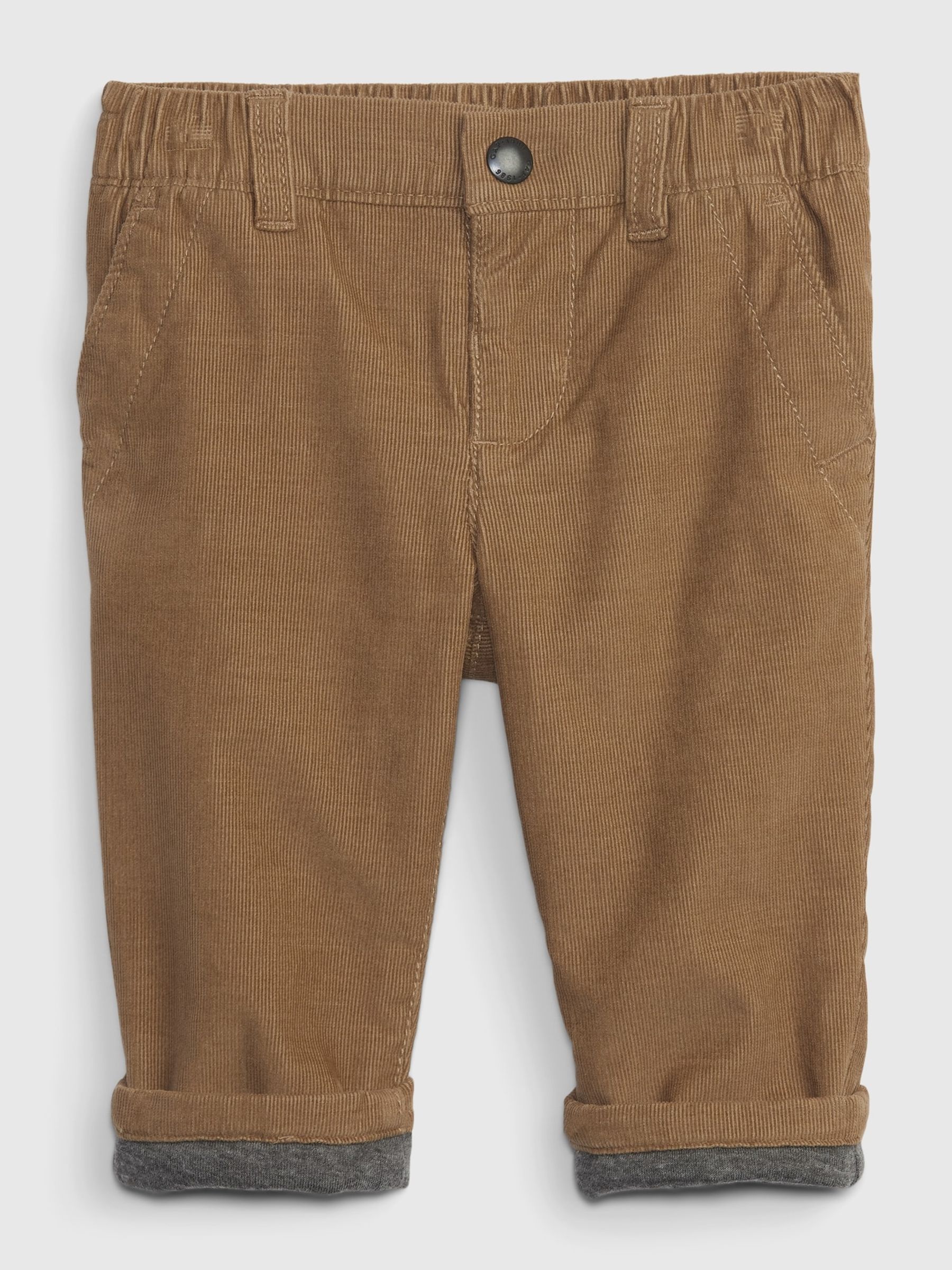Buy Jersey Lined Corduroy Trousers from the Gap online shop