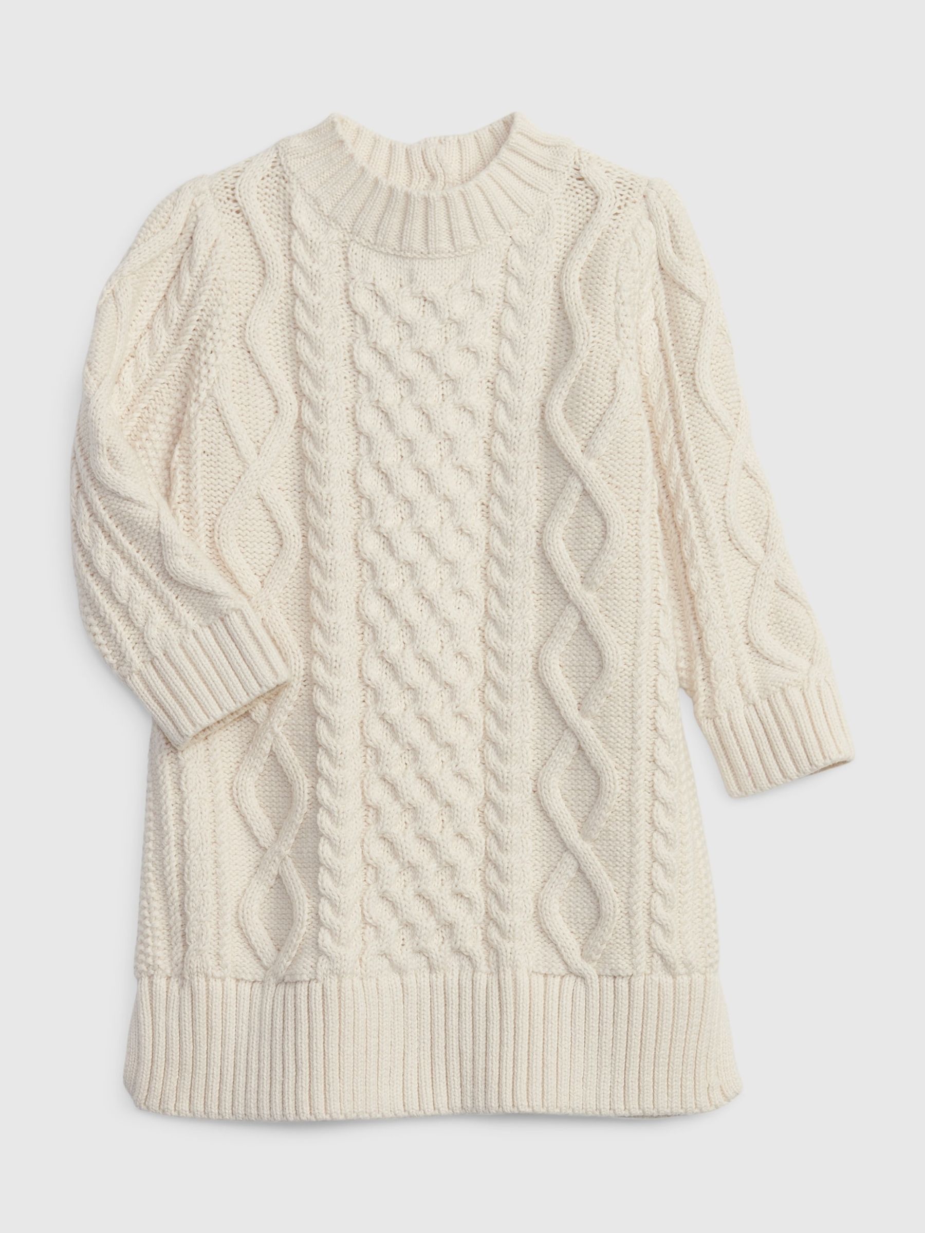 Gap cable knit sweater dress top