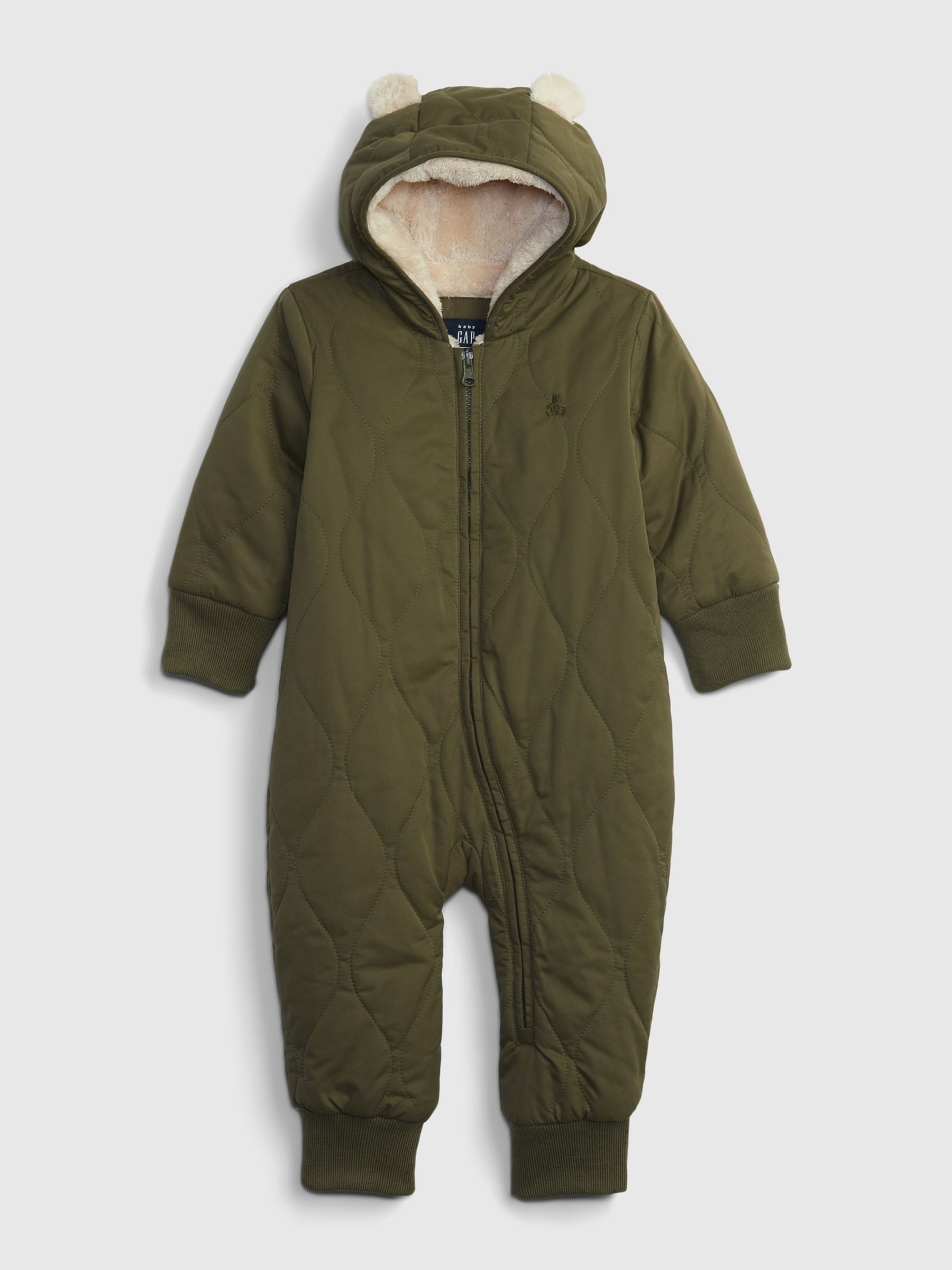 Sherpa-Line One-Piece Rompersuit - Image 1 of 4