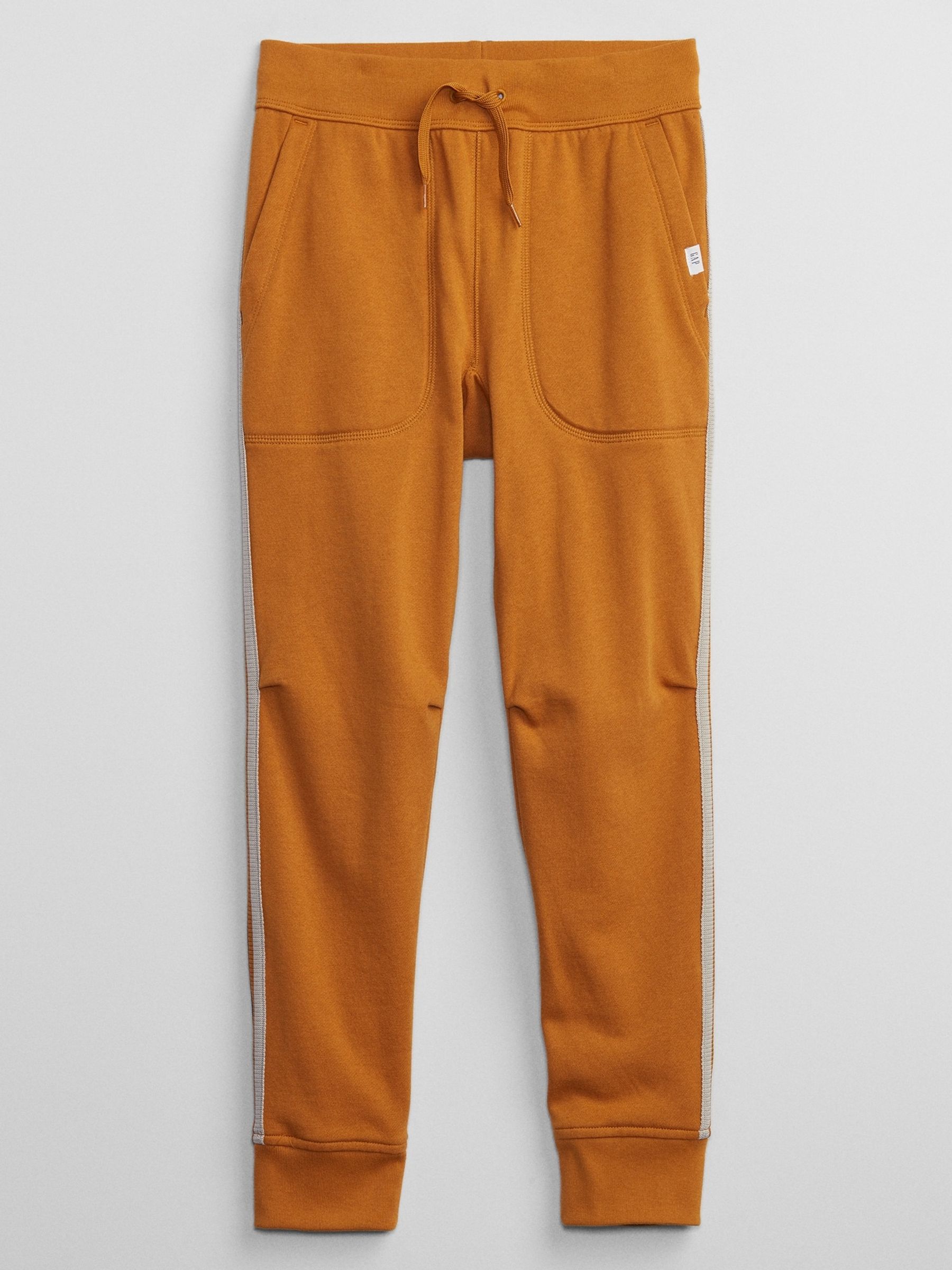 Orange Utility Joggers