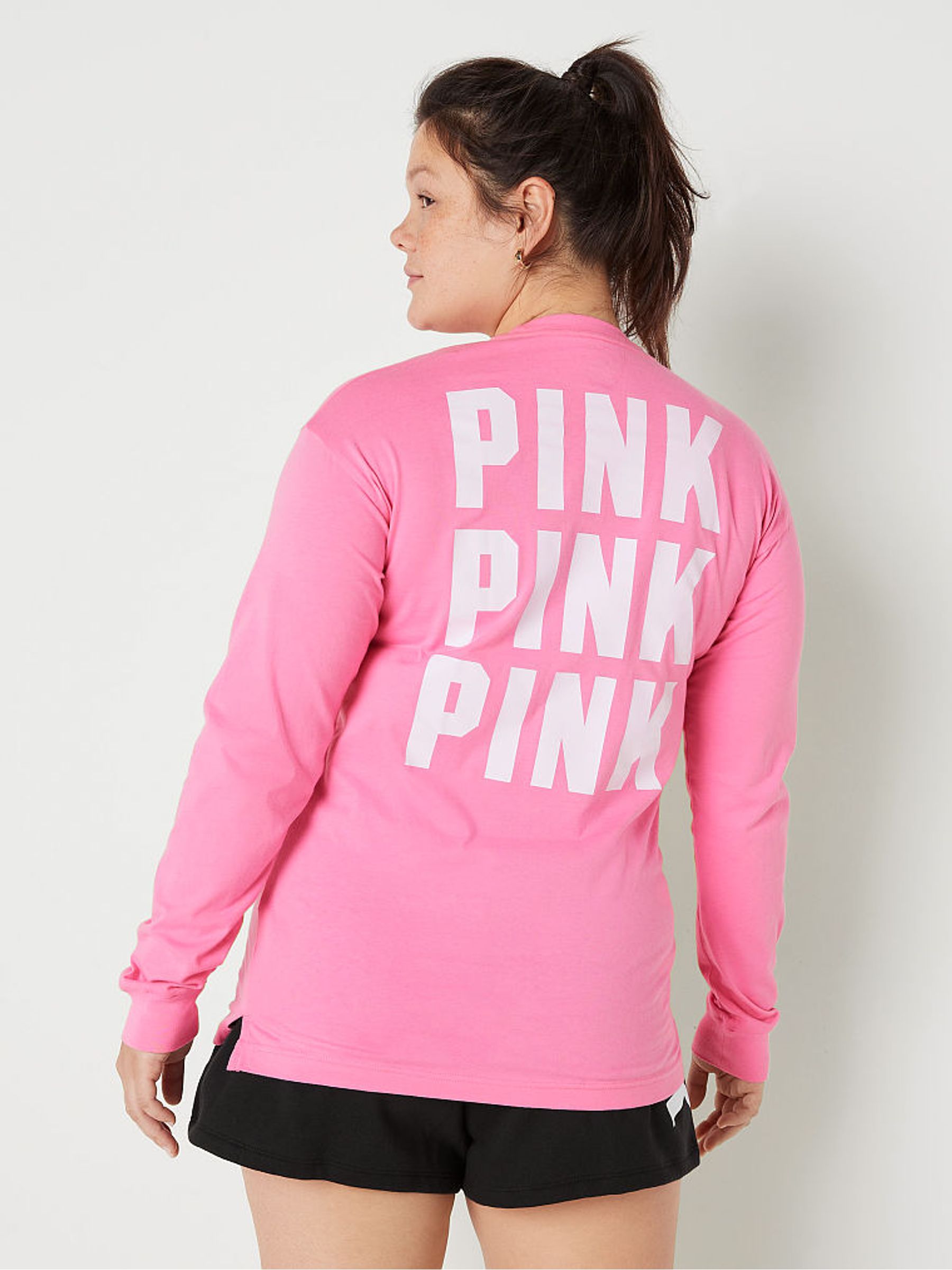 Dreamy Pink Long Sleeve T Shirt