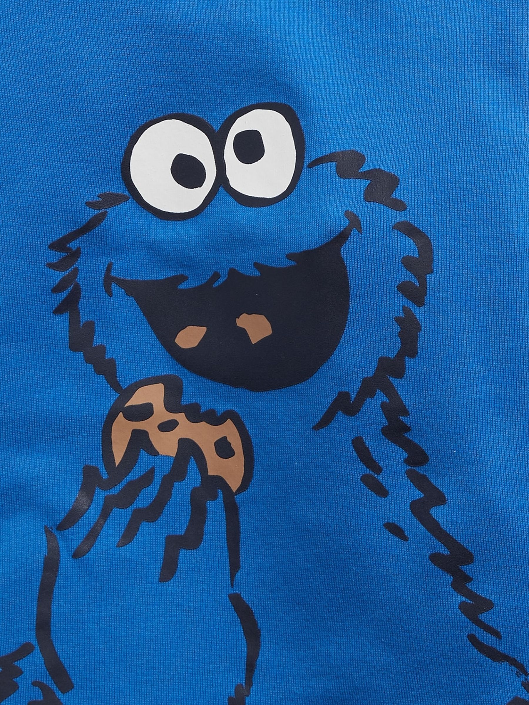 Sesame Street Organic Cotton Cookie Monster Pyjamas