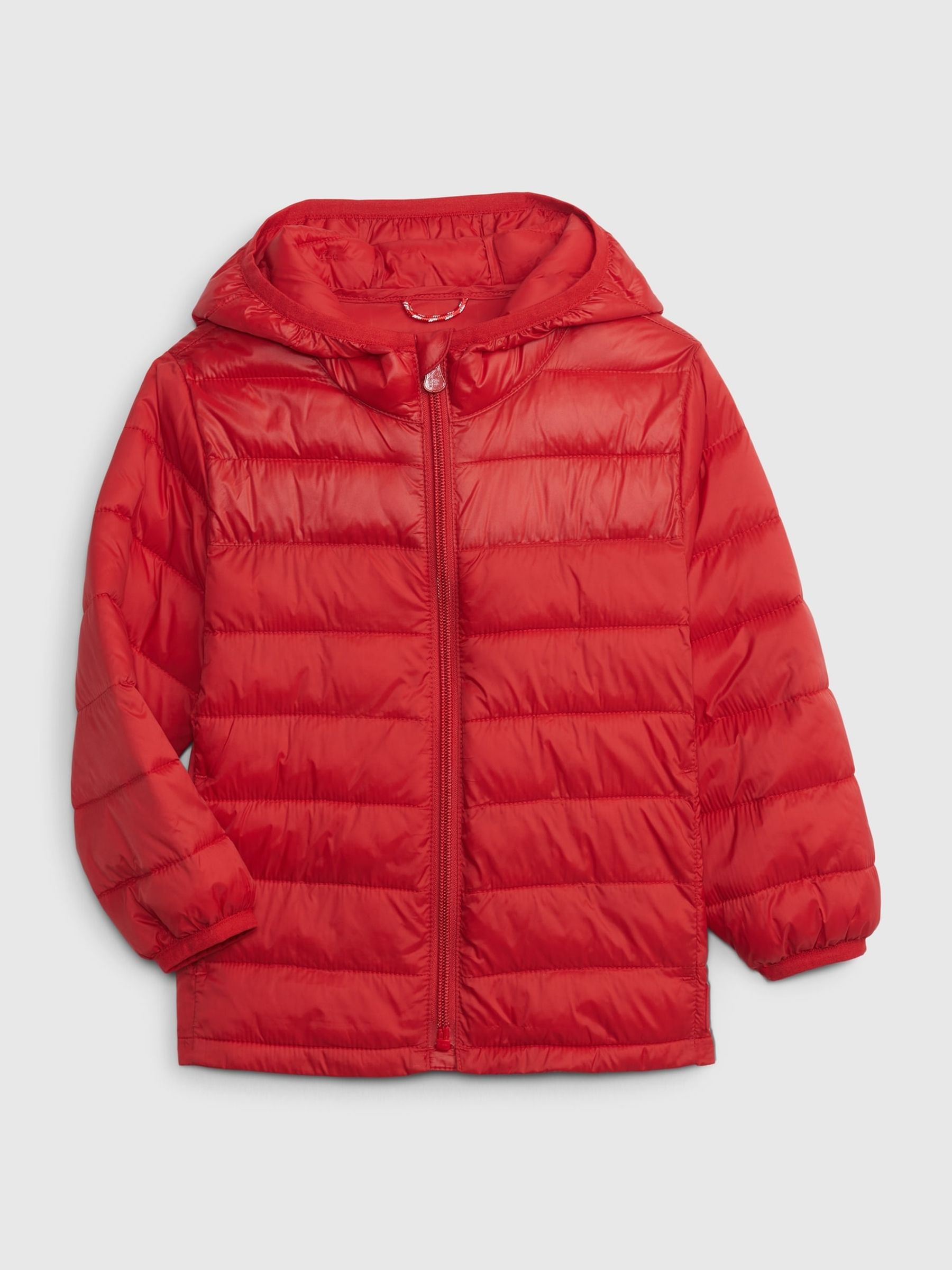 Gap red puffer jacket sales