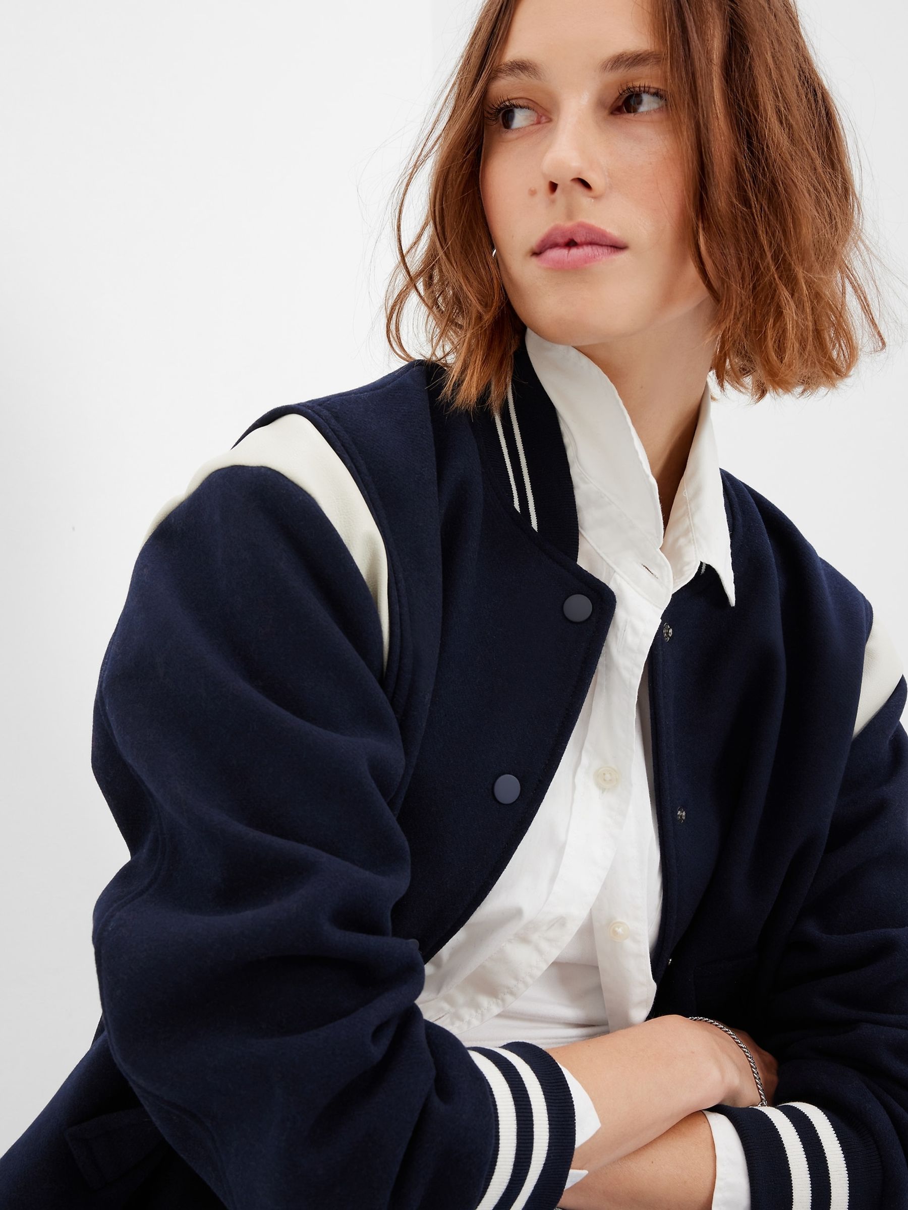 Gap baseball jacket clearance