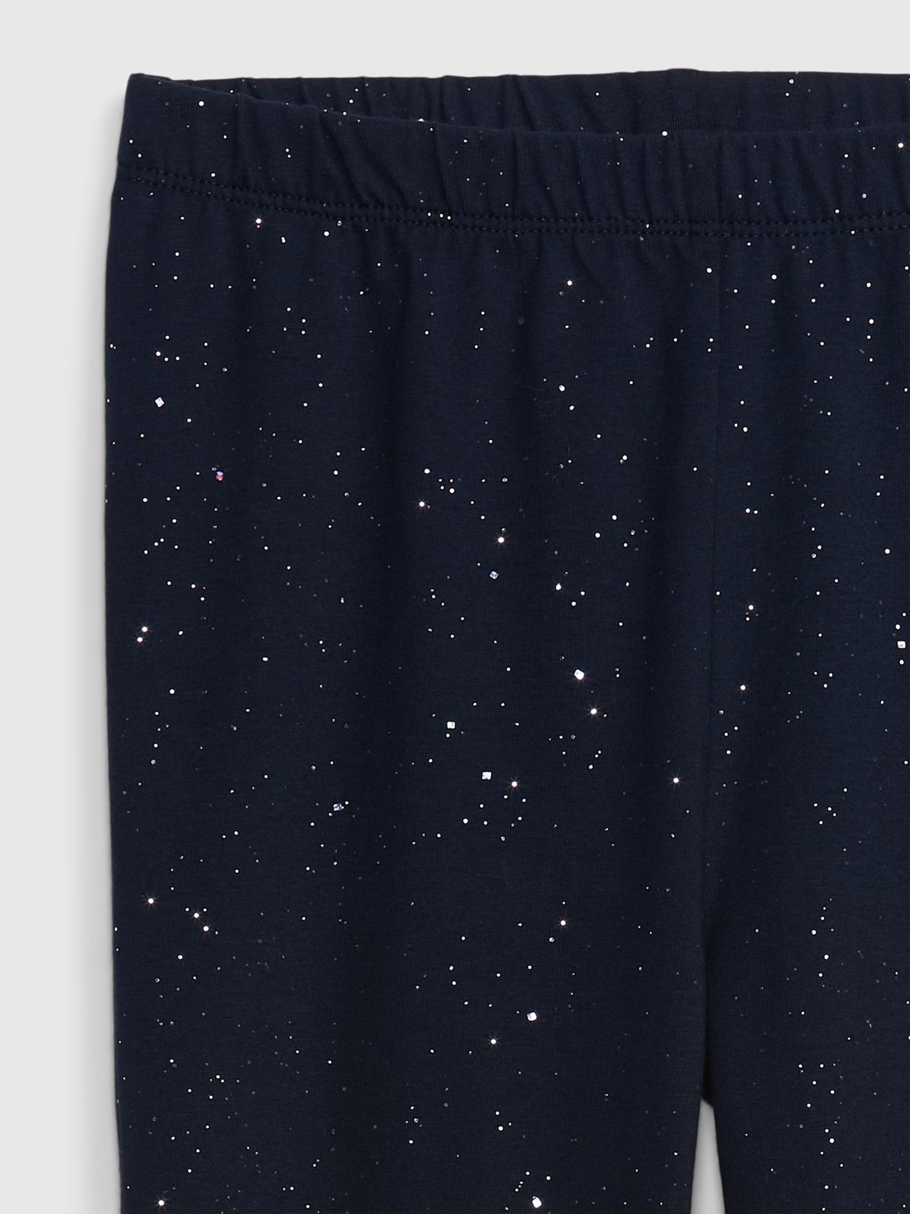 Buy Blue Organic Cotton Sparkle Leggings from the Gap online shop
