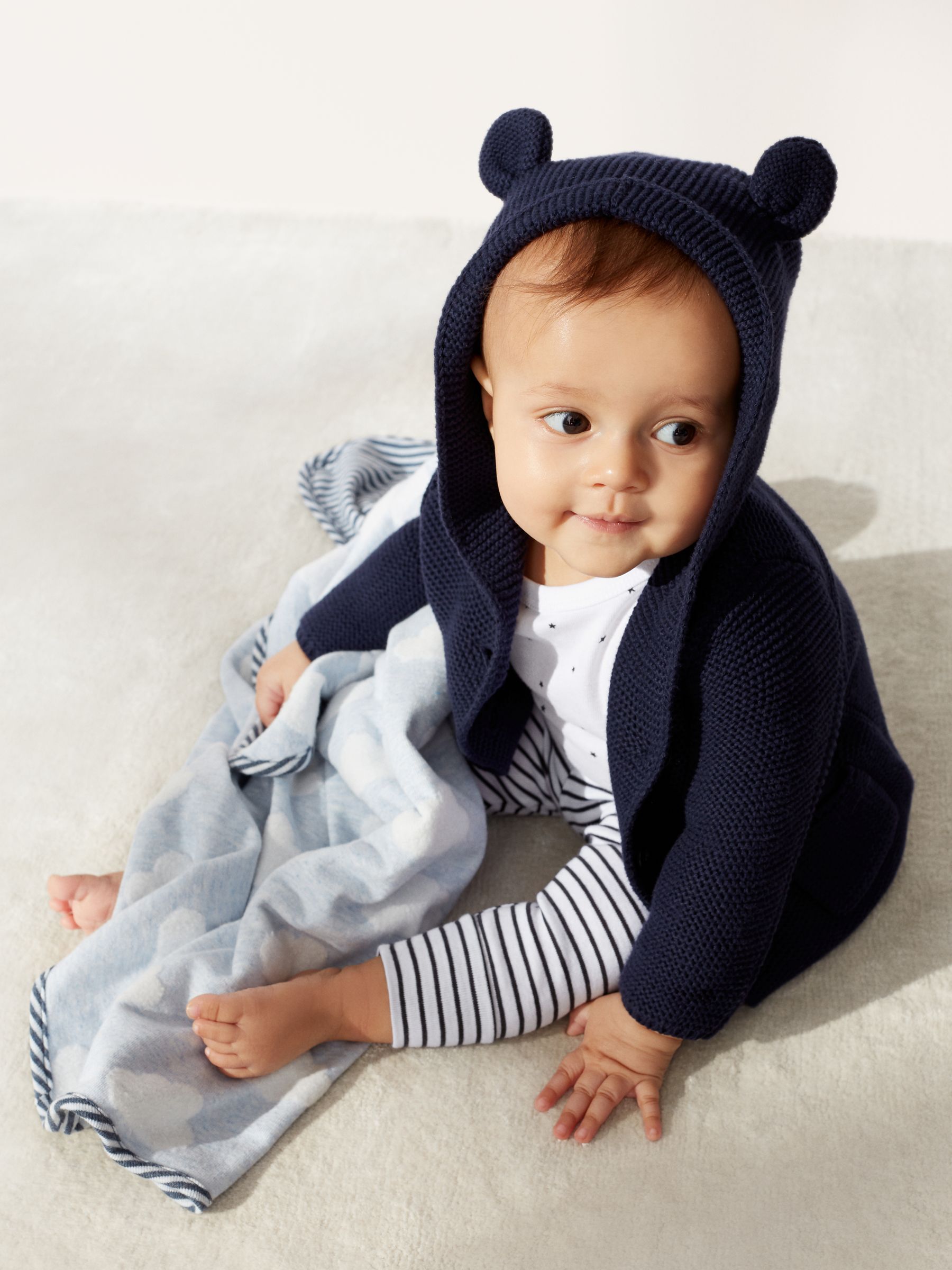Navy blue cardigan baby boy deals