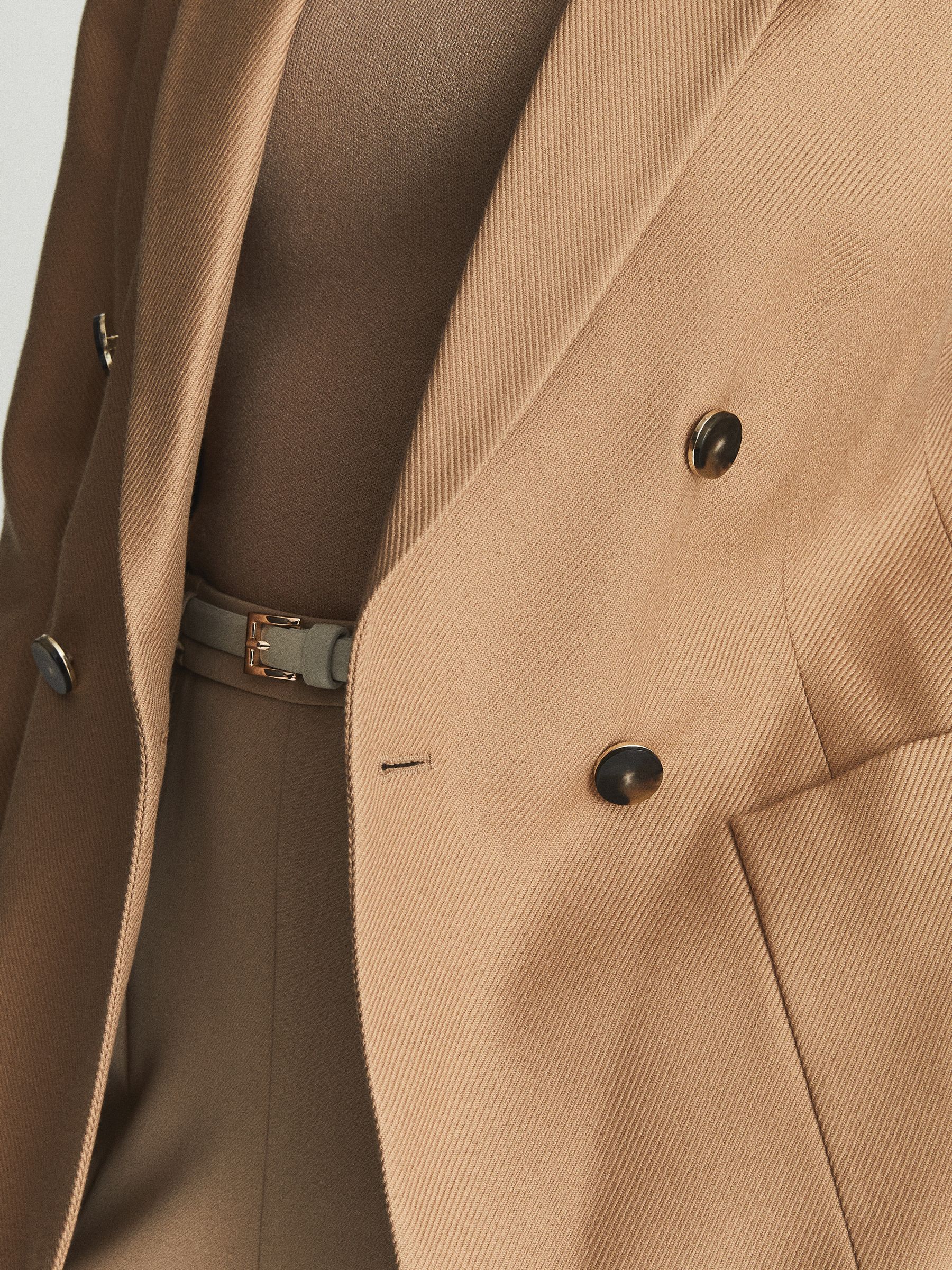 Reiss camel blazer shop