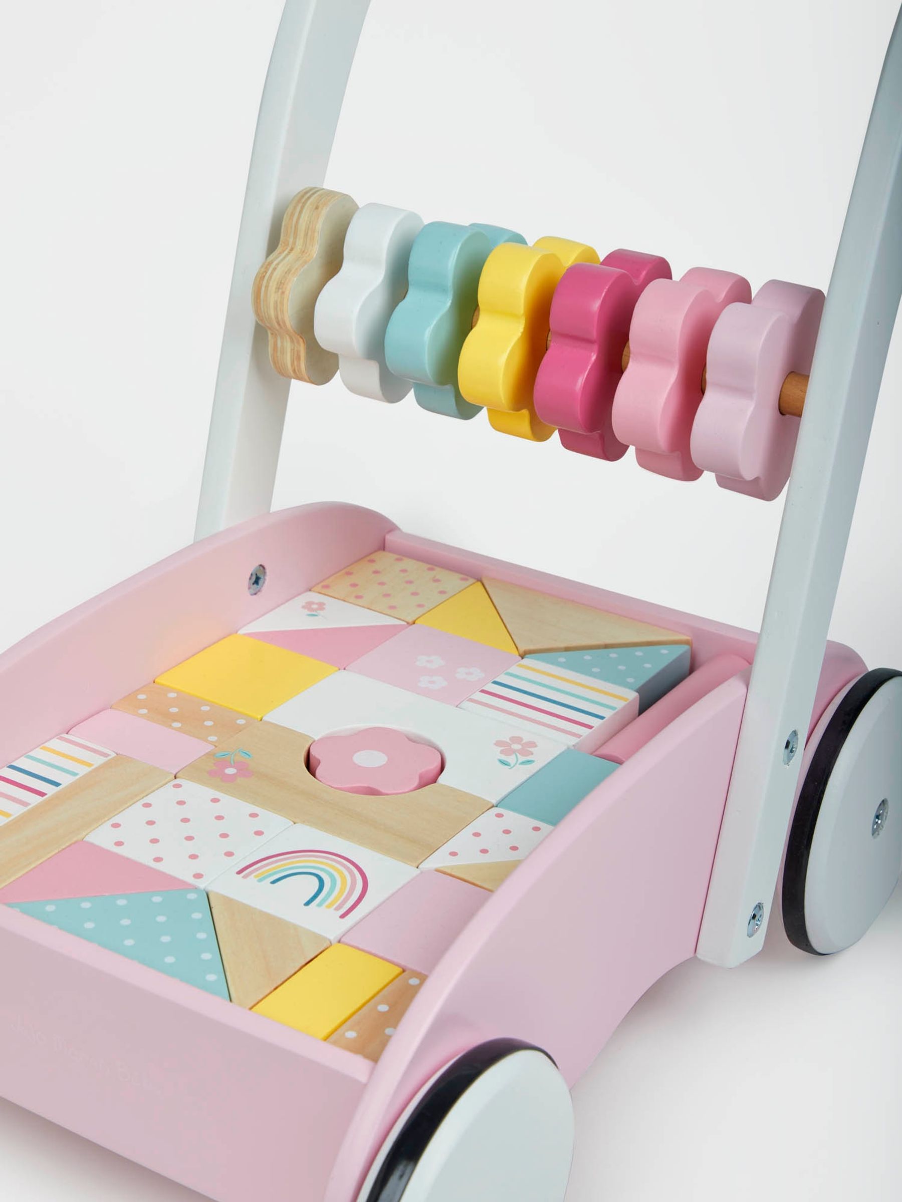 Pink baby girl walker shop