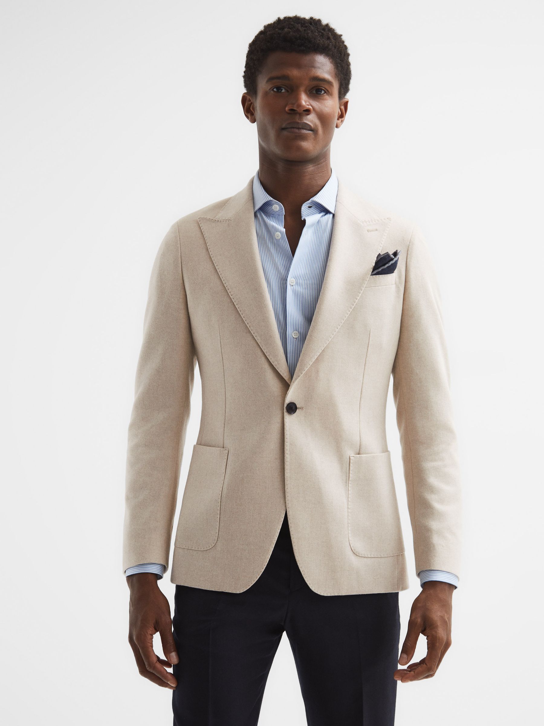 Reiss cream blazer hot sale