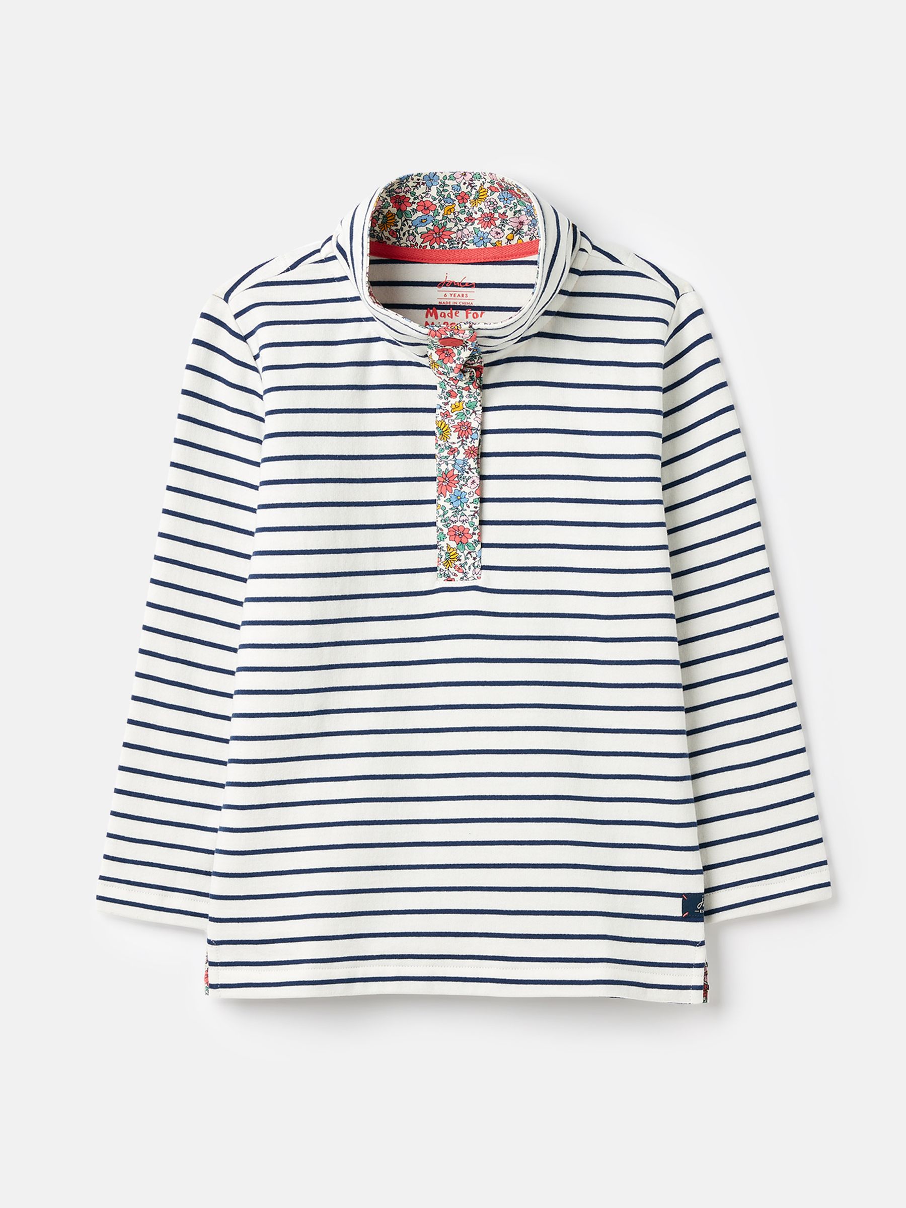 Saunton White Sweatshirt Joules