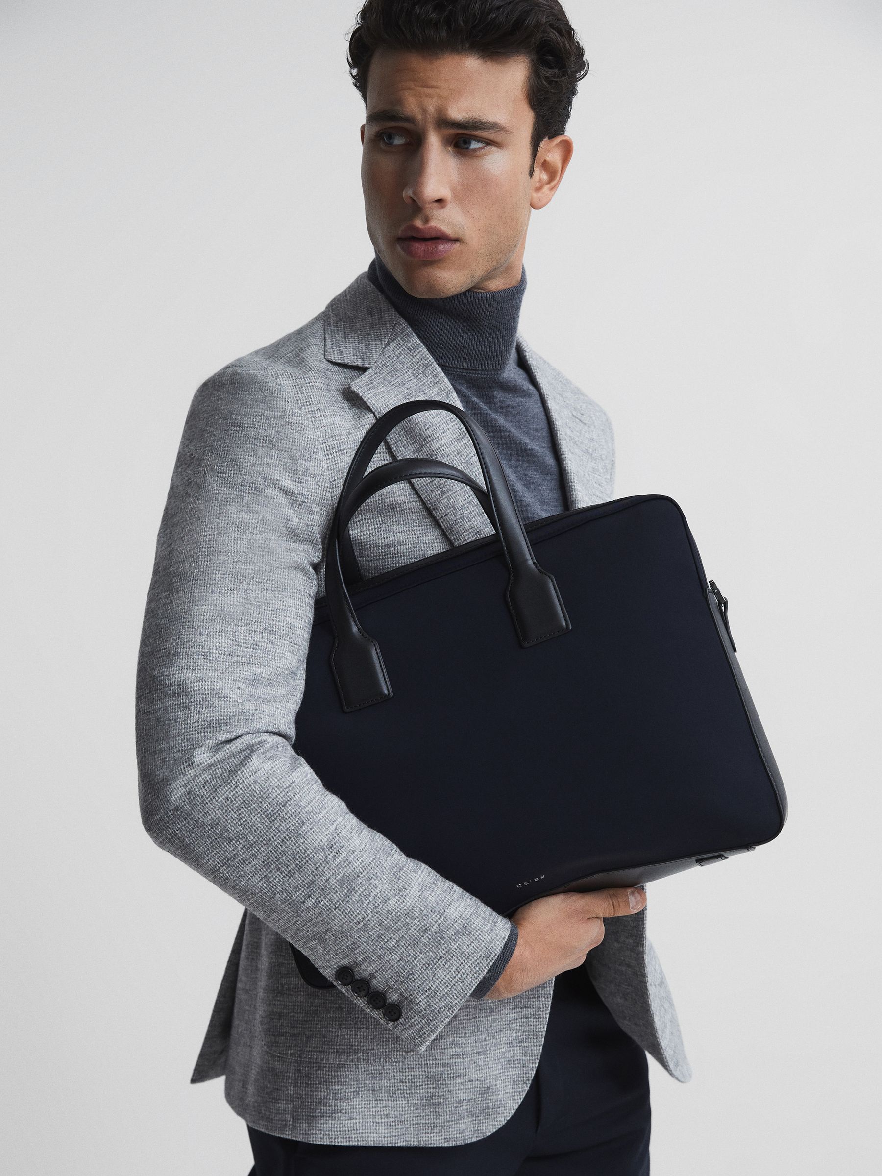 Reiss laptop bag clearance
