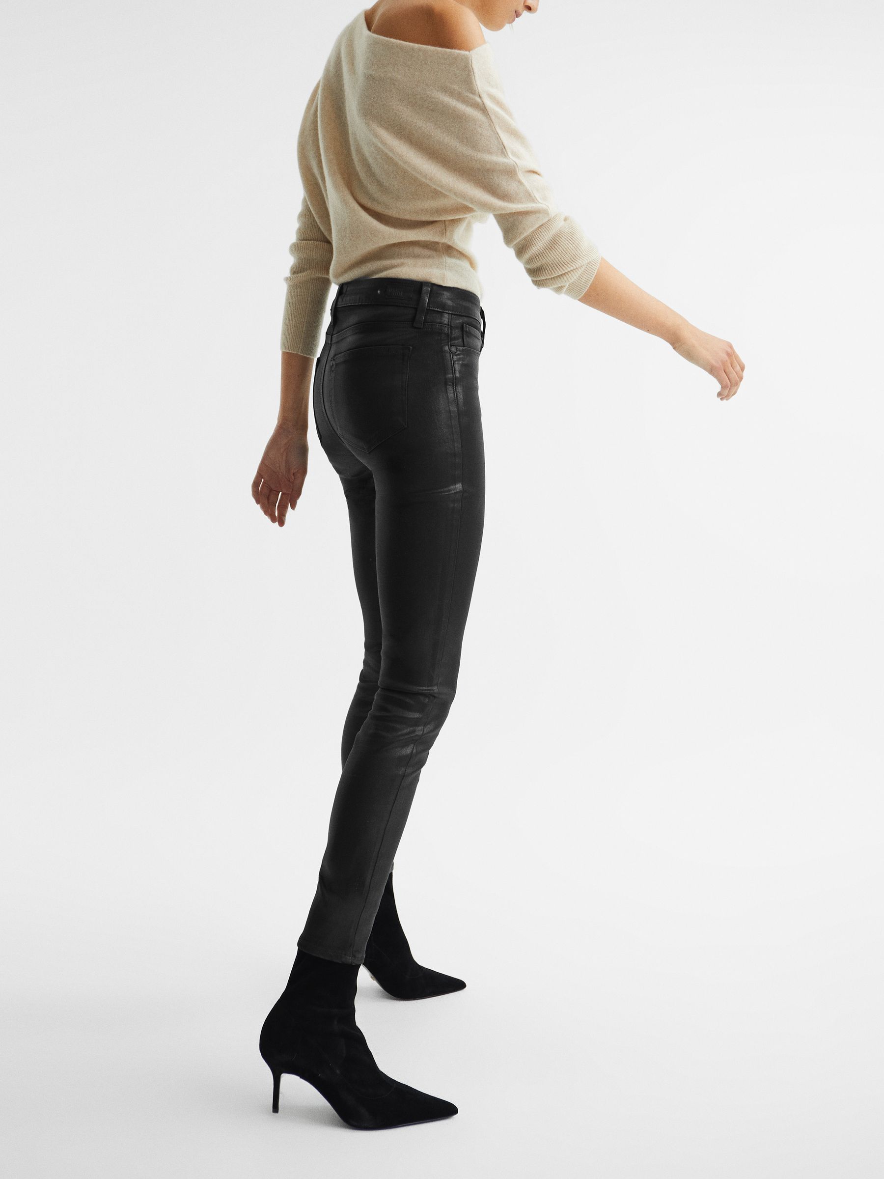 Reiss coated jeans on sale