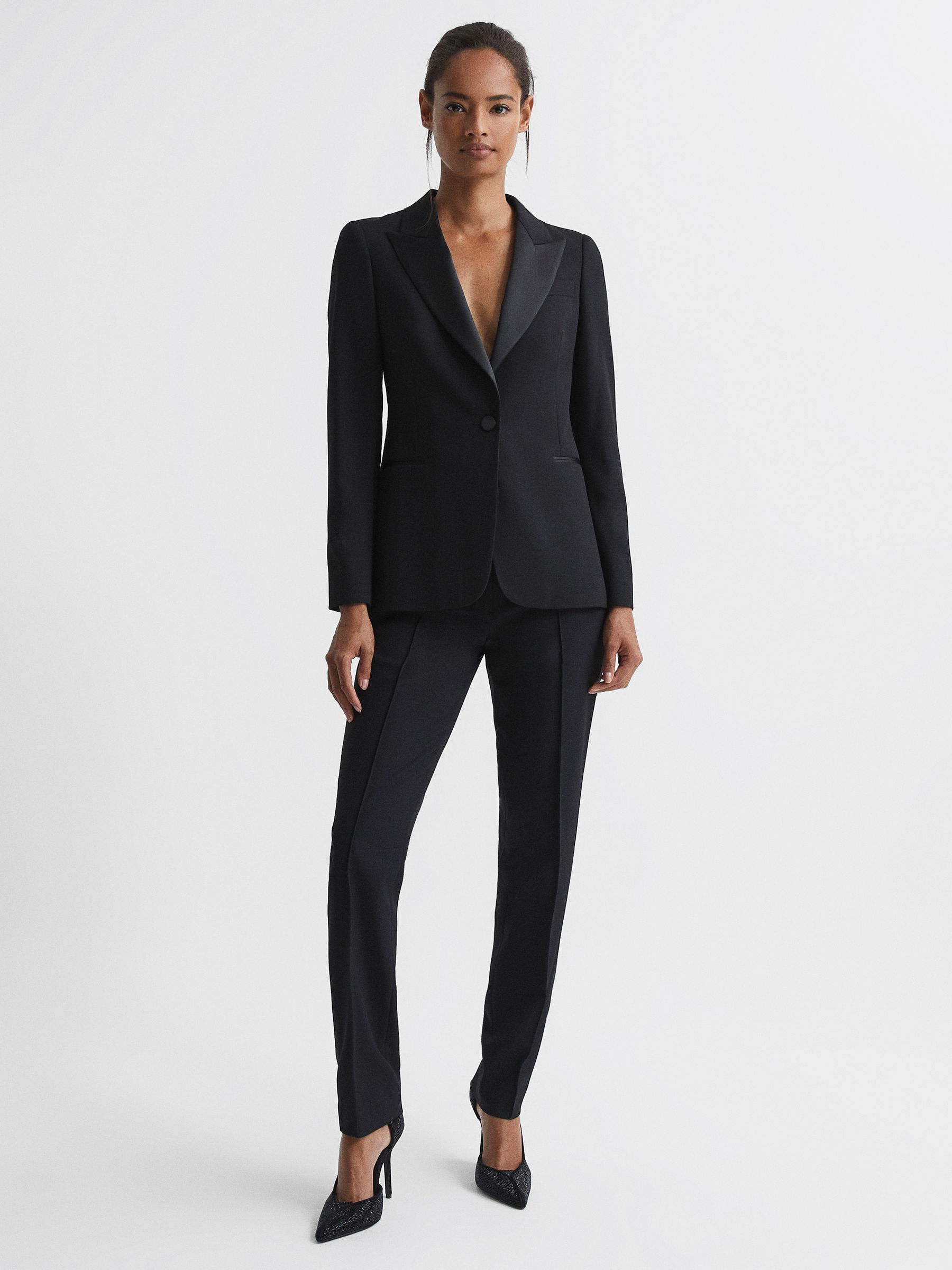 Reiss womens tuxedo jacket deals