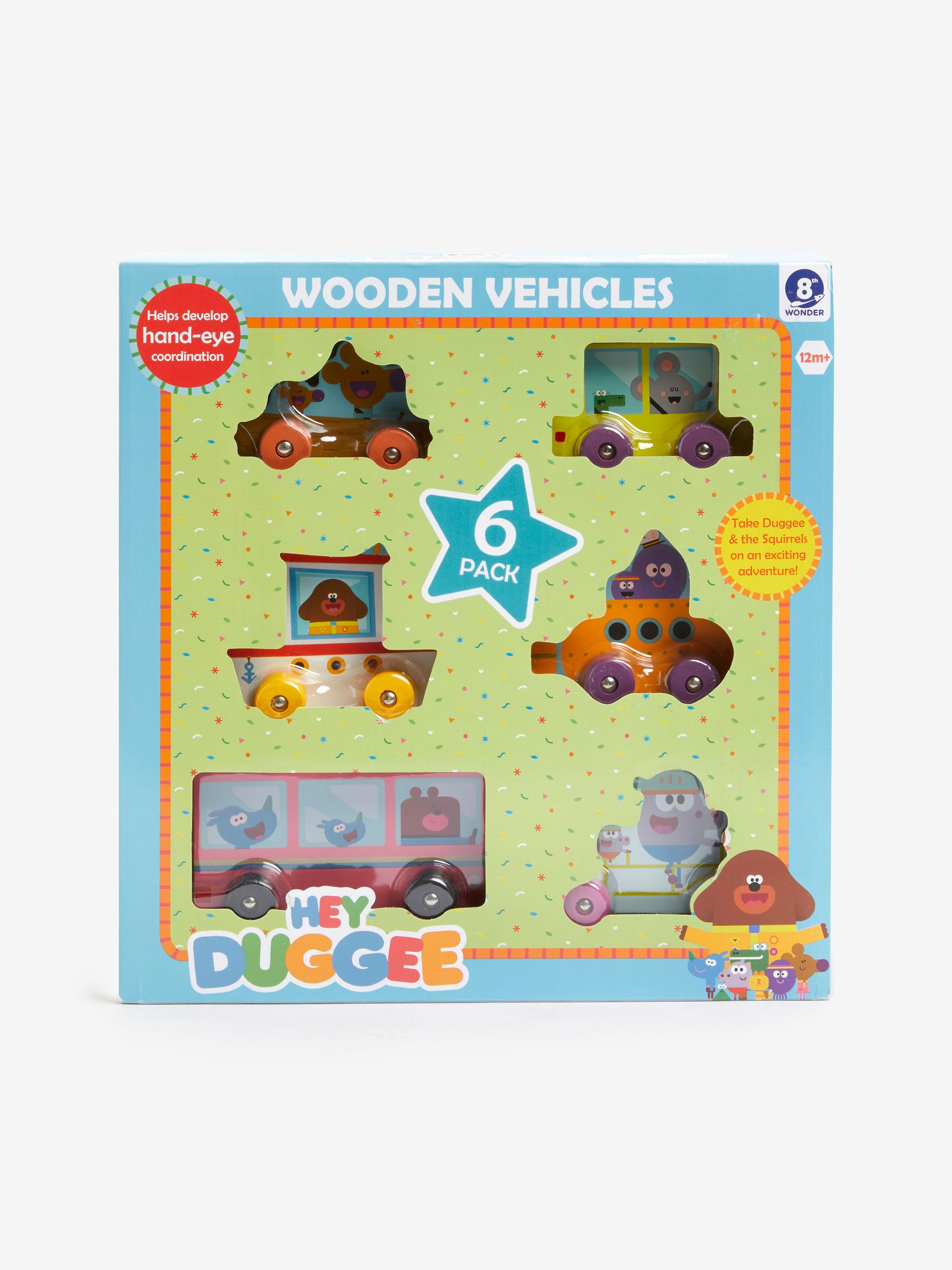 Buy JoJo Maman Bebe Hey Duggee 6 Play Vehicles from the JoJo Maman Bebe UK online shop