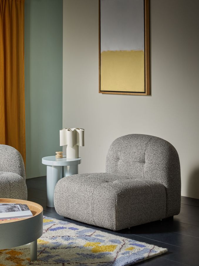 Alban Modular Sofa in Grey Marl Pax Boucle (132982) | £399