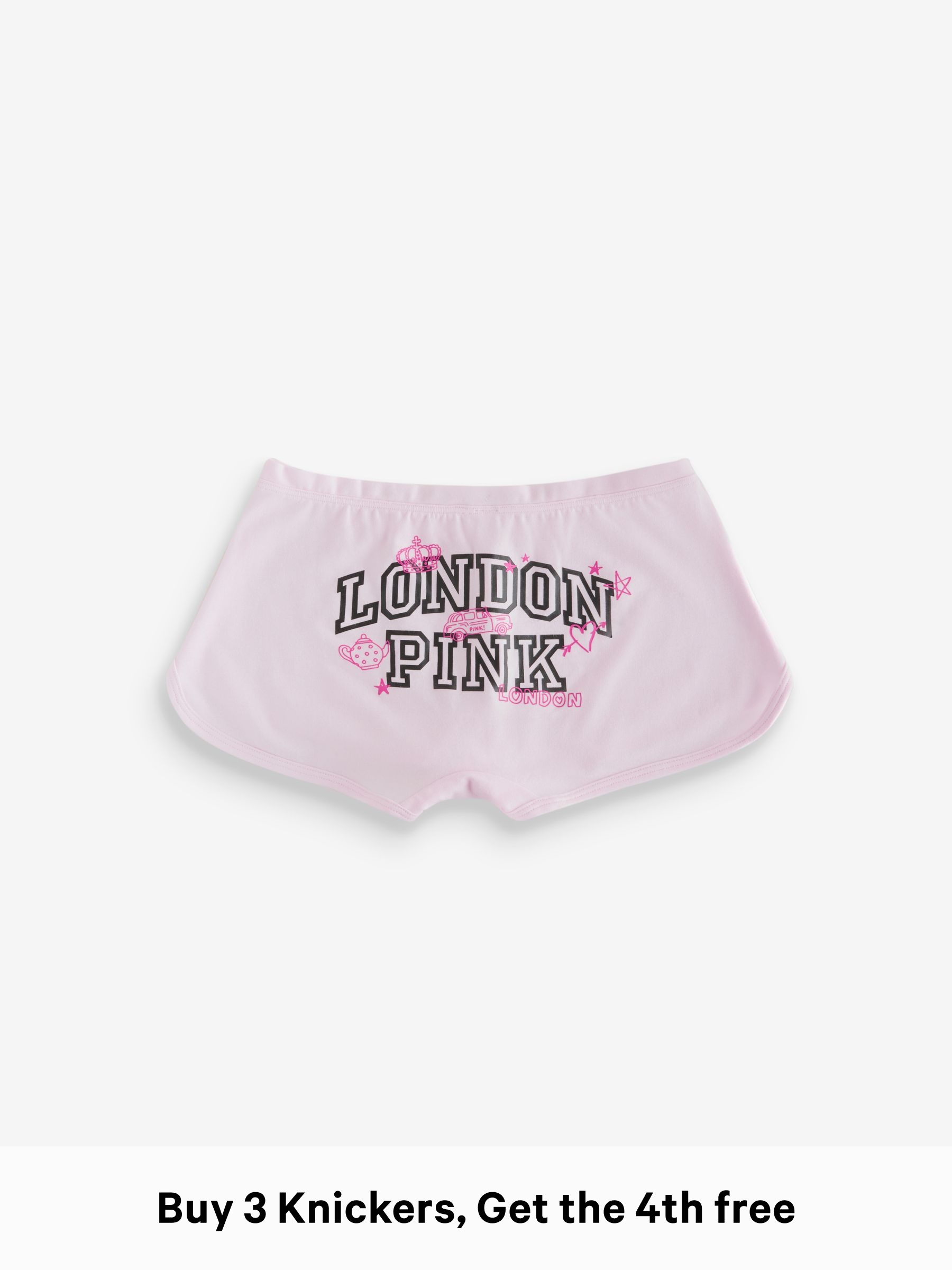 Pink Tulip London - Boyshort Cotton Knickers