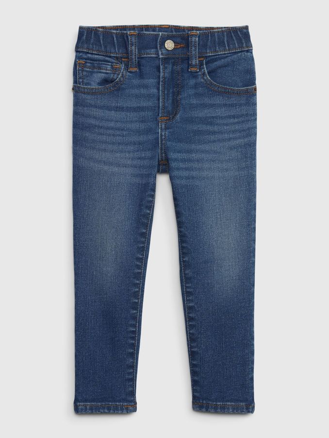 Mid Wash Blue Skinny Stretch Jeans (Newborn-5yrs) (138180) | £15