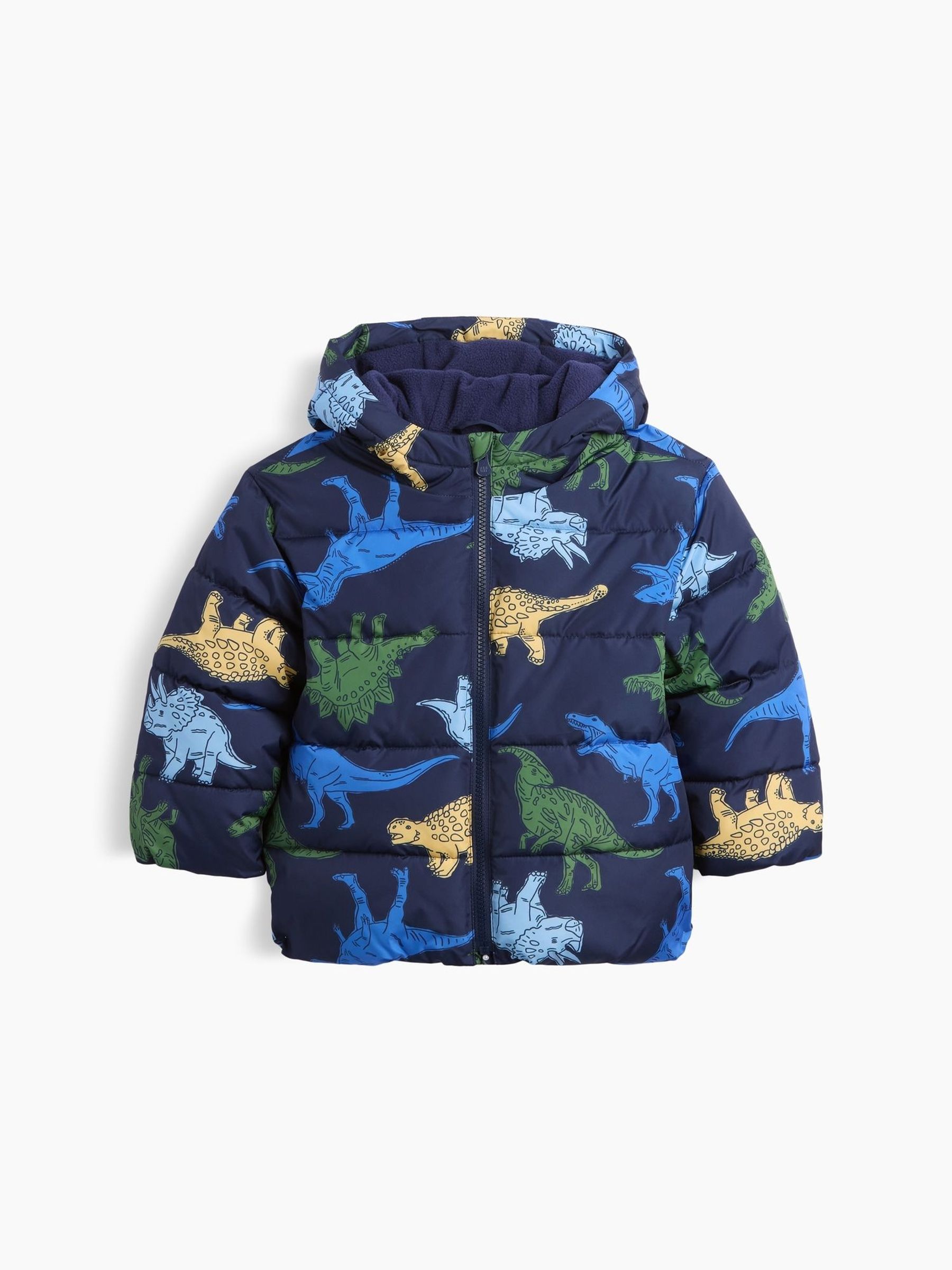 Blue Dinosaur - Puffer Jacket